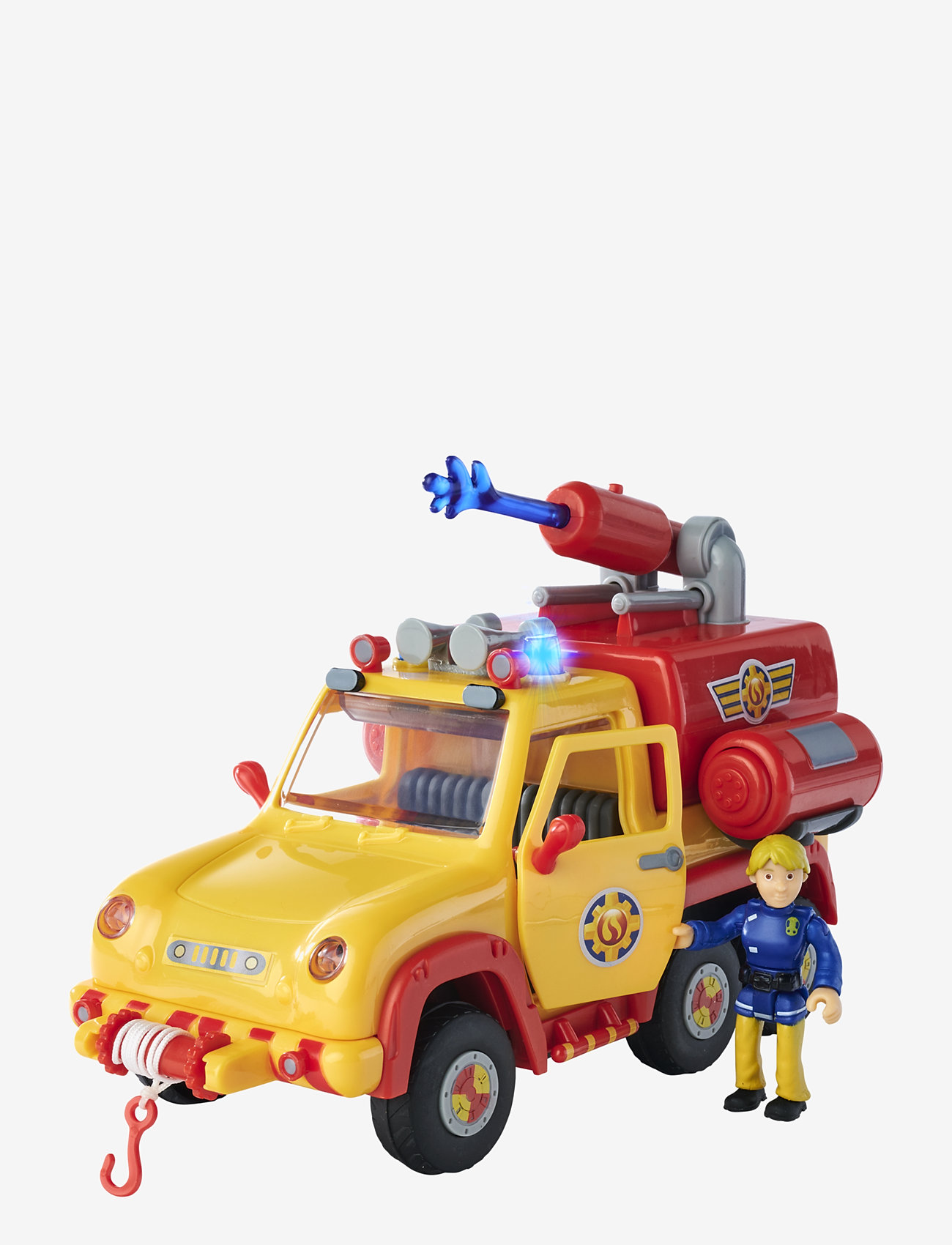 Simba Toys - Brannmann Sam Brannbil Venus 2.0 med Figur - brannbiler - multicoloured - 0