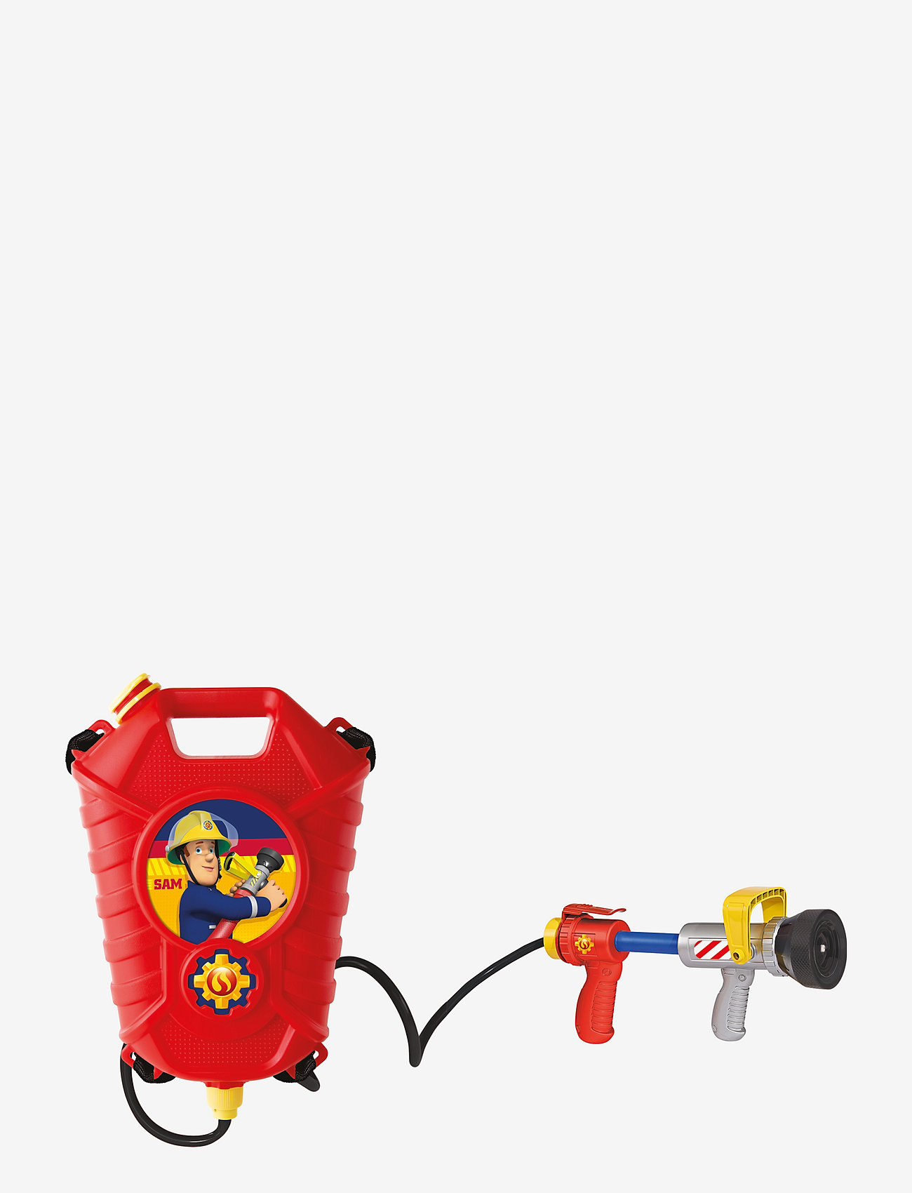 Simba Toys - Fireman Sam Tank Backpack Blaster - vandlegetøj - multicolor - 0