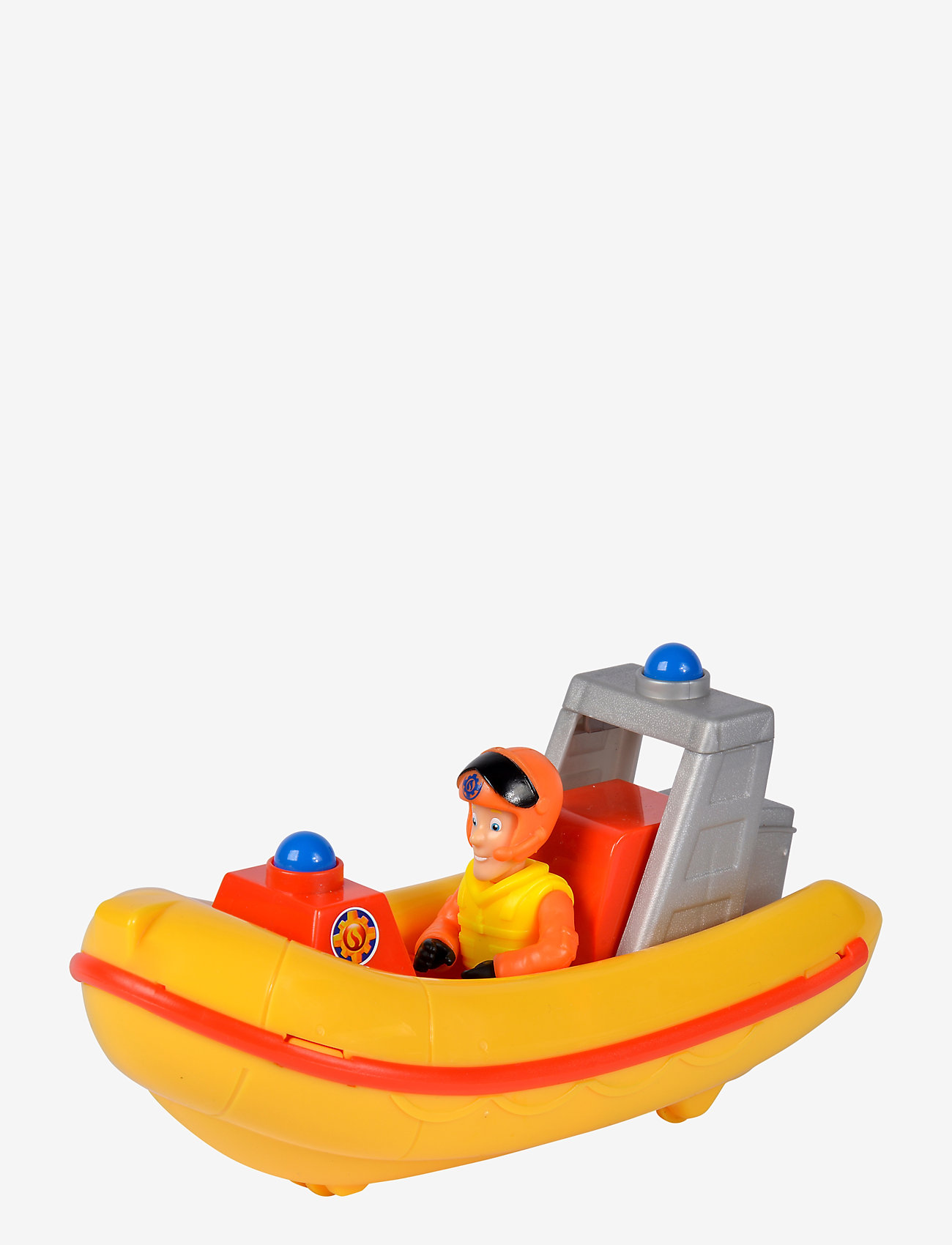 Simba Toys - Brandman Sam Båt Neptune med Elvis Figur - båtar - yellow - 0