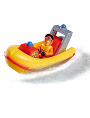 Simba Toys - Brandman Sam Båt Neptune med Elvis Figur - båtar - yellow - 2