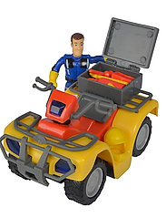 Simba Toys - Fireman Sam Quadbike Mercury - alhaisimmat hinnat - yellow - 3