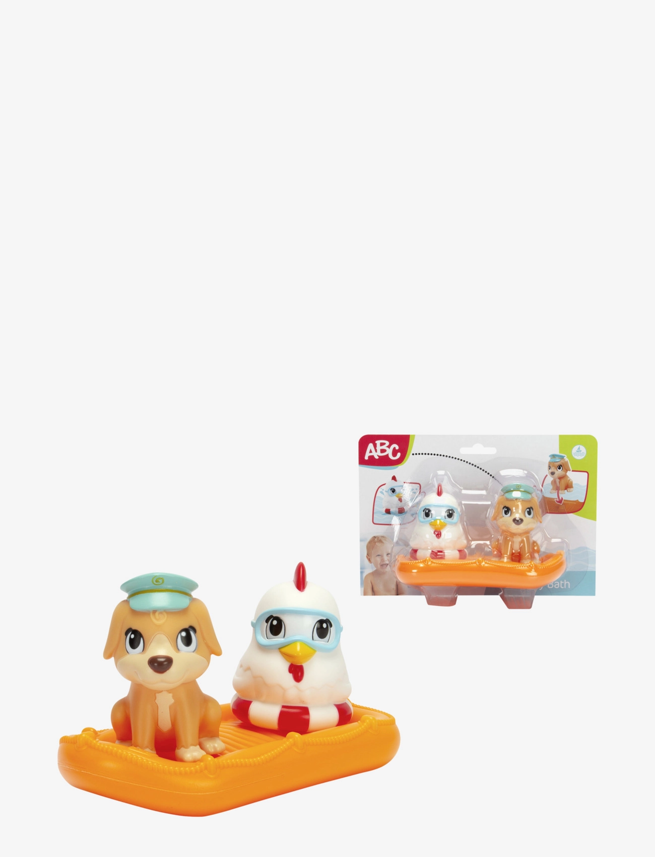 Simba Toys ABC Little Animals Sailors - Bad & Vattenleksaker - ORANGE / multi