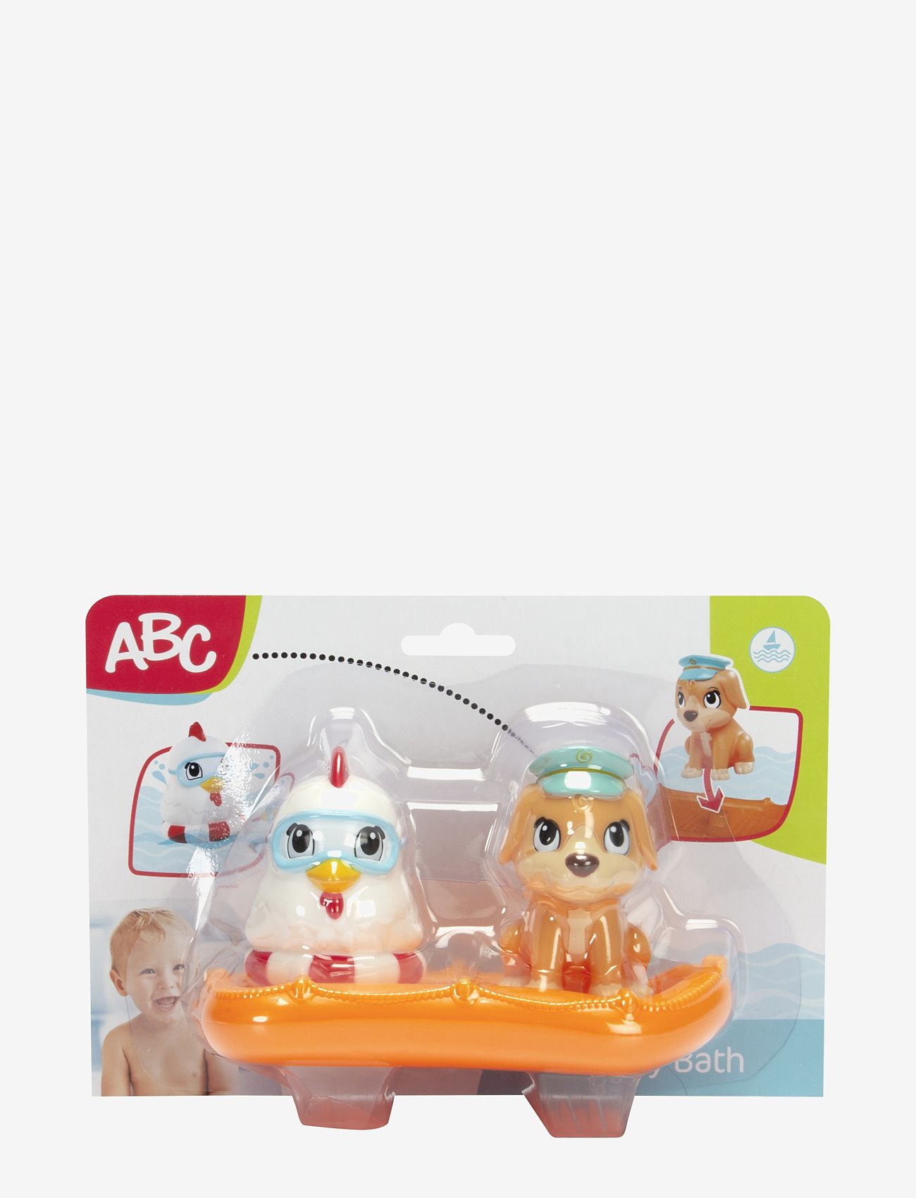 Simba Toys - ABC Little Animals Sailors - bath toys - orange - 1