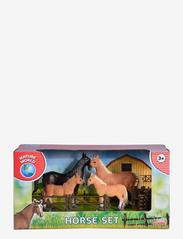 Simba Toys - Horse Set with Fences - laveste priser - multi coloured - 3