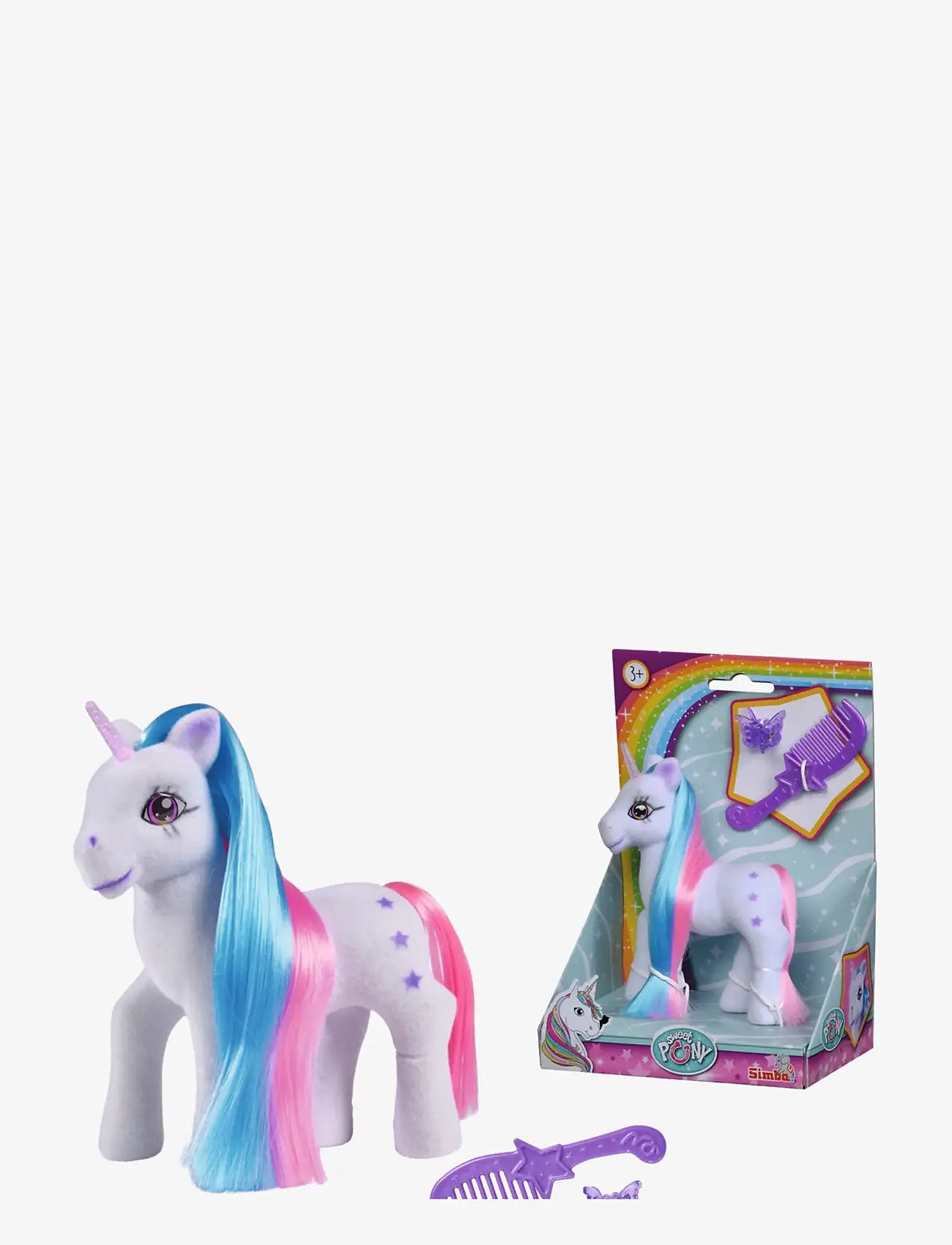 Simba Toys - My Sweet Pony Enhörning med Färgglad Man - djur - multi coloured - 0