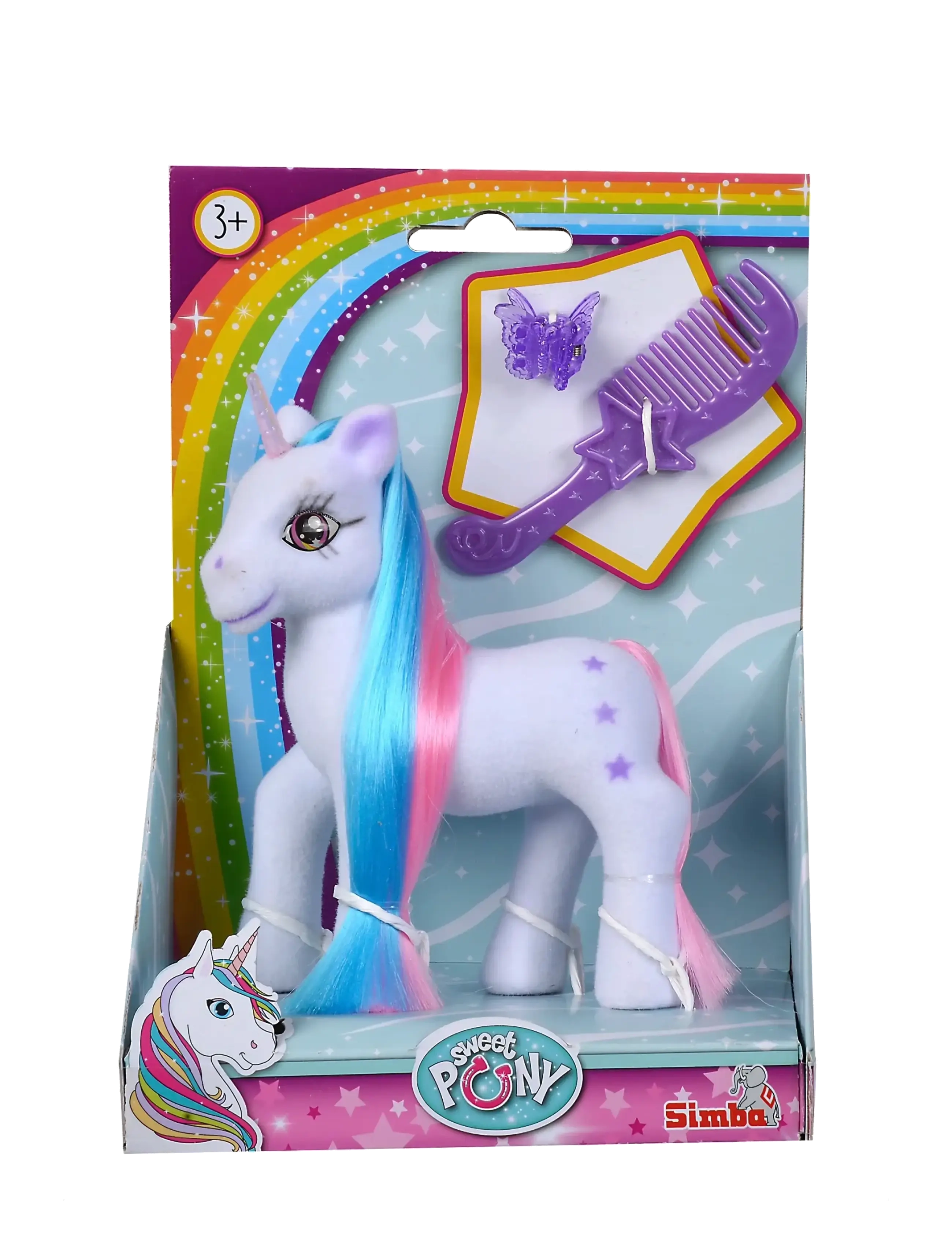 Simba Toys - My Sweet Pony Enhörning med Färgglad Man - animaux - multi coloured - 2