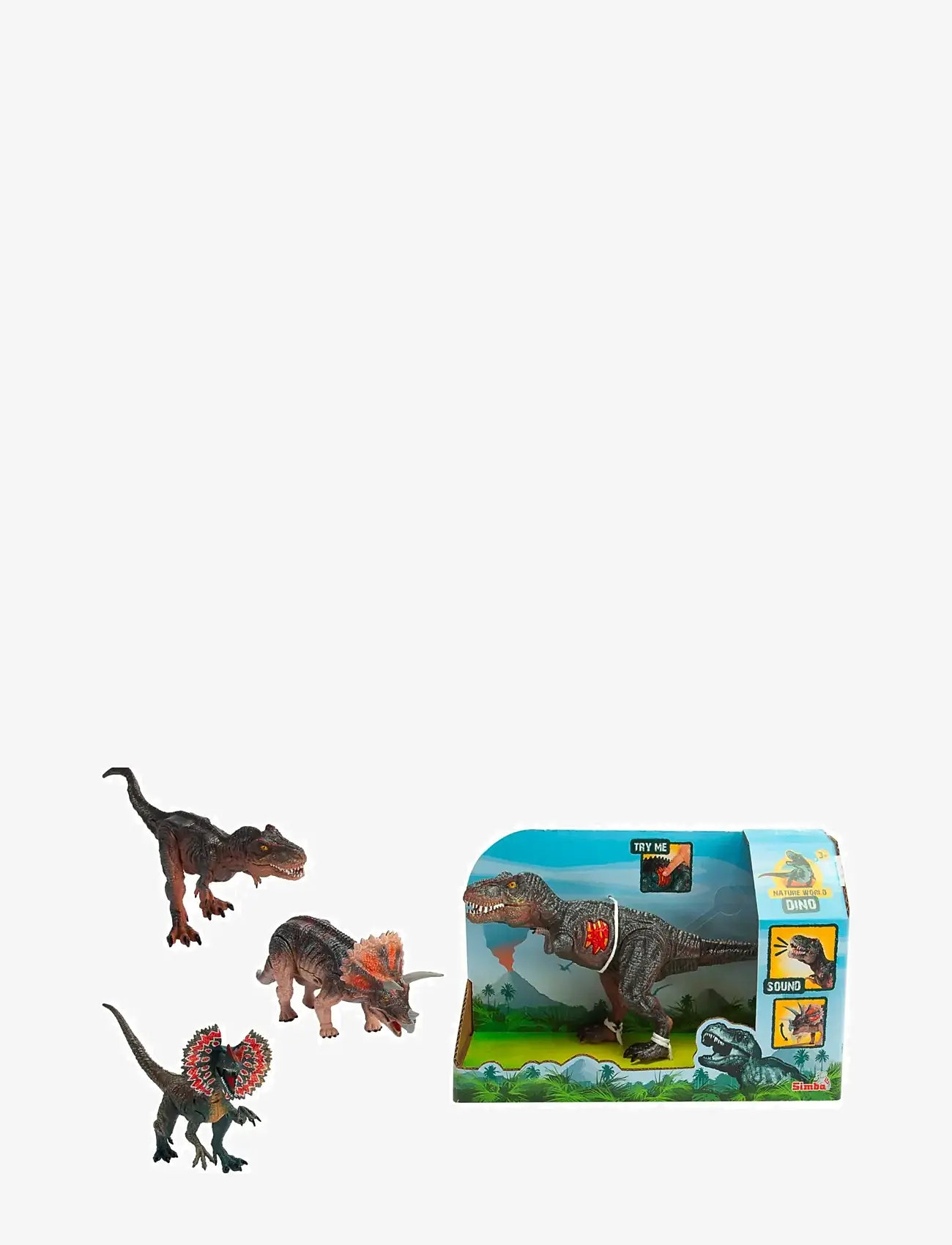 Simba Toys - Simba Toys Dinosaur with Sound - action-figuren - multi coloured - 0