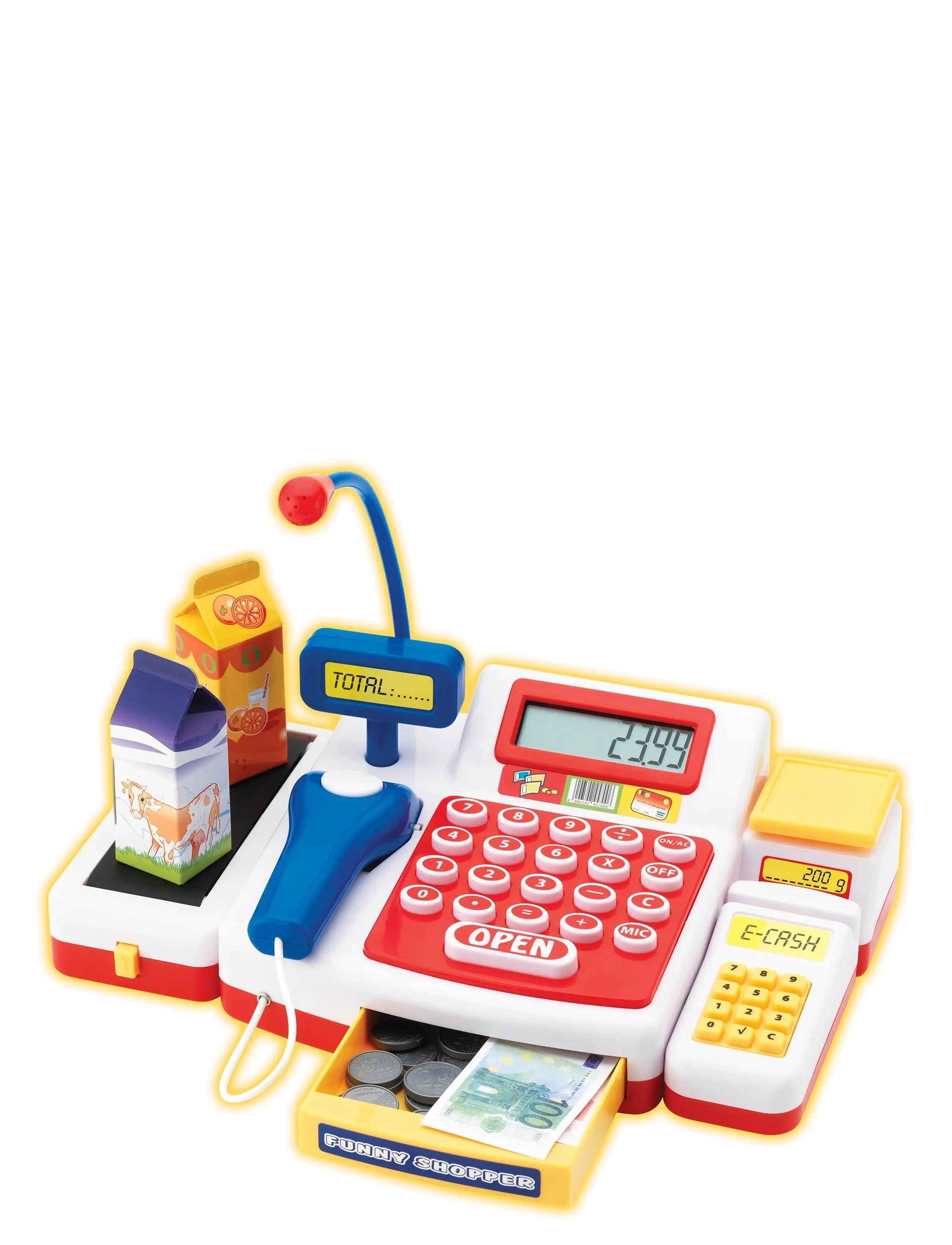 SIMBA Spielzeug Checkout Counter With Scanner Weiß - One Size - Kinder