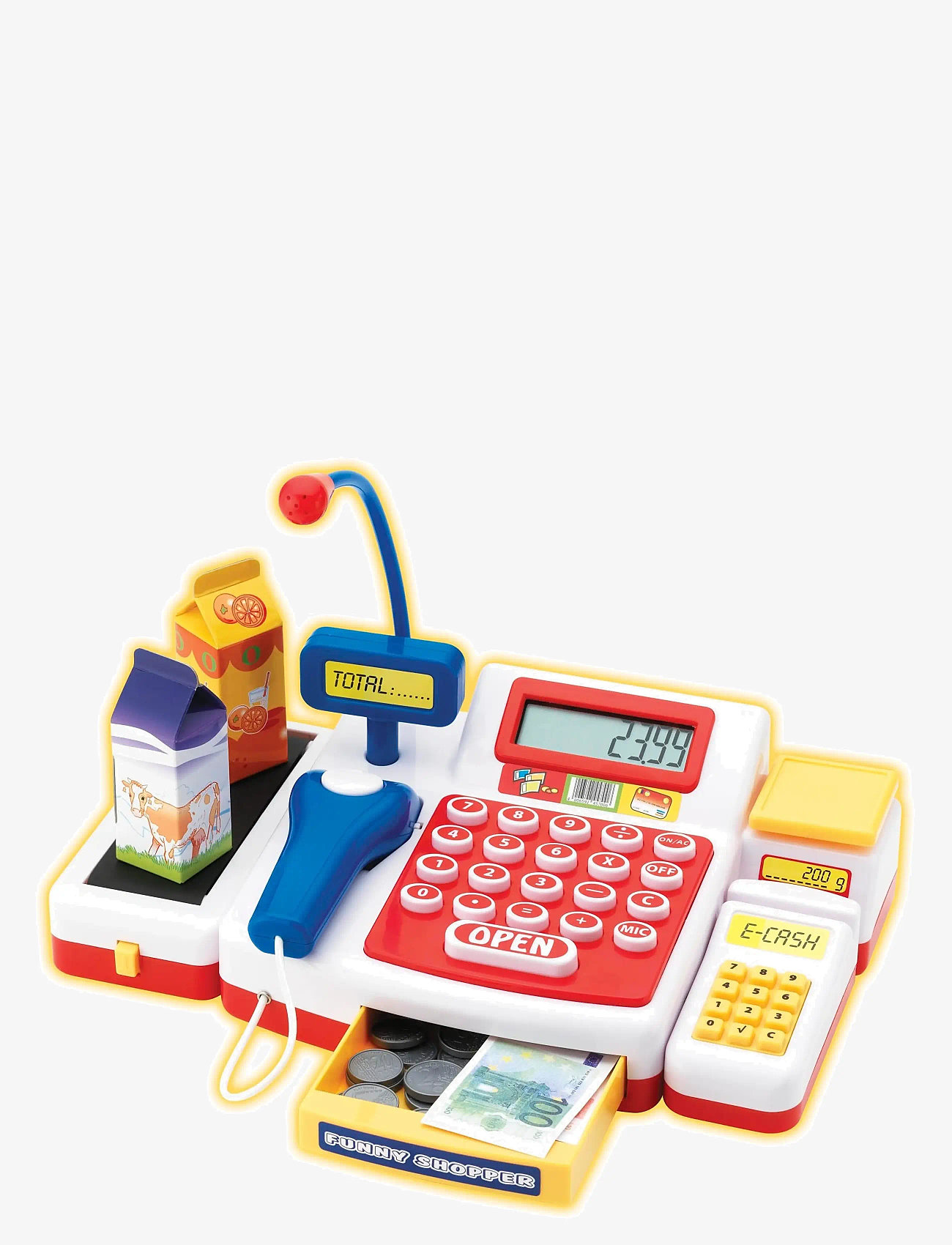 Simba Toys - Checkout Counter with Scanner - mänguasjade turuplats - multicoloured - 1