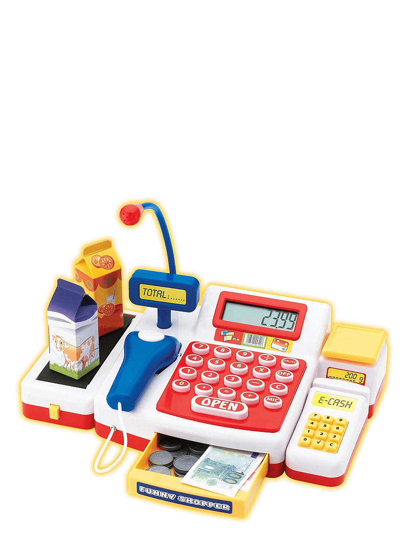 Simba Toys - Checkout Counter with Scanner - mänguasjade turuplats - multicoloured - 1