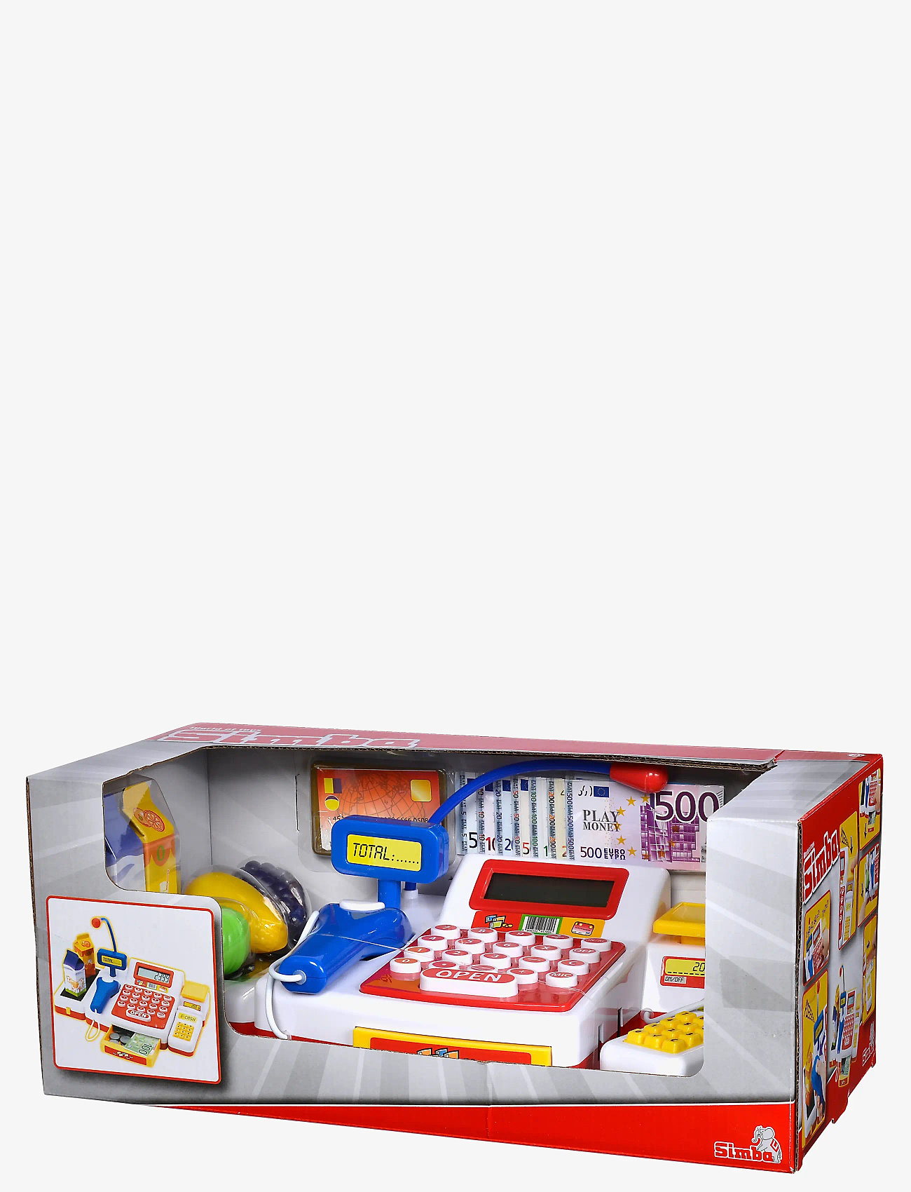 Simba Toys - Checkout Counter with Scanner - mänguasjade turuplats - multicoloured - 2
