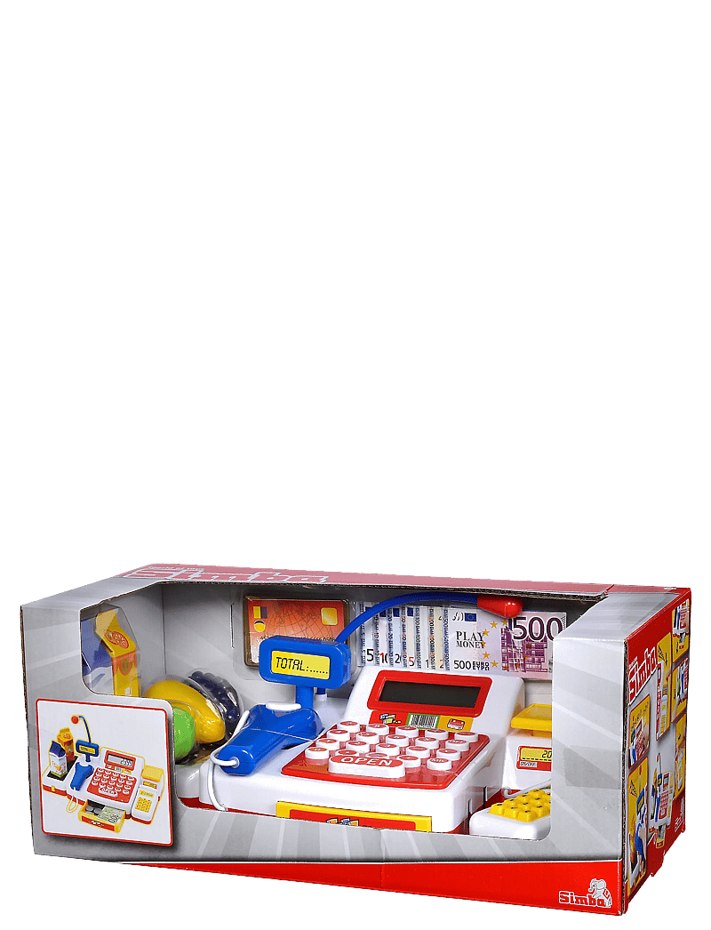 Simba Toys - Checkout Counter with Scanner - mänguasjade turuplats - multicoloured - 2