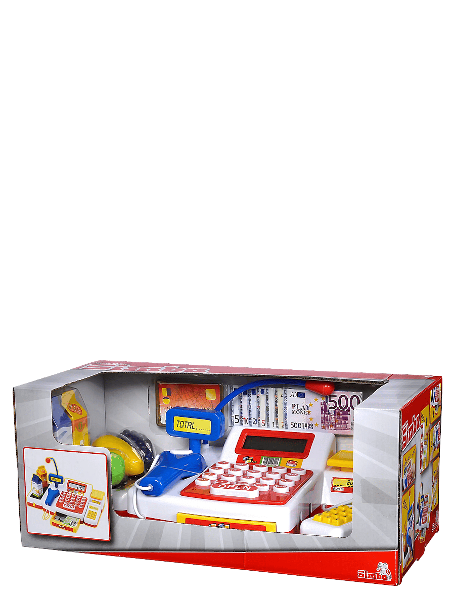 Simba Toys - Checkout Counter with Scanner - supermarkt-spielsets & accessoires - multicoloured - 1