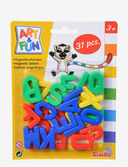 Simba Toys - Art & Fun Magnetiska Bokstäver - pedagogiska spel - multi coloured - 0