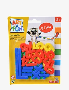 Art & Fun  Magnetic Numbers/Signs, Simba Toys