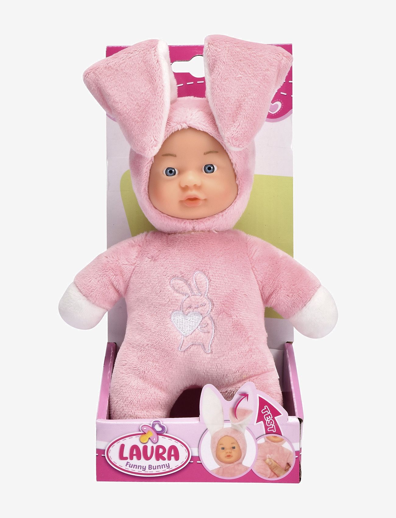 Simba Toys - Simba Toys Laura Docka i Kanindräkt, 24 cm - dockor - pink - 2