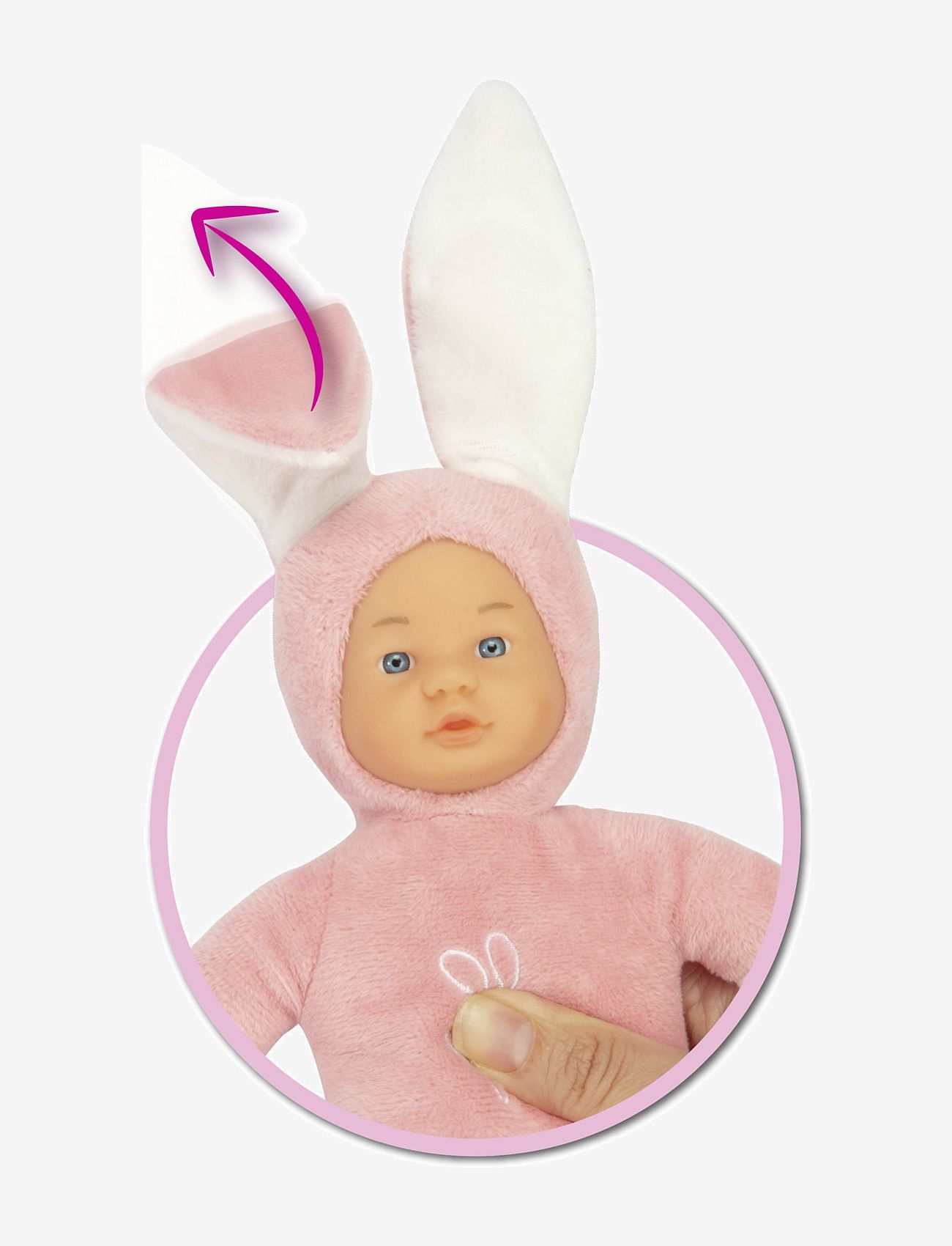 Simba Toys - Simba Toys Laura Docka i Kanindräkt, 24 cm - dockor - pink - 3