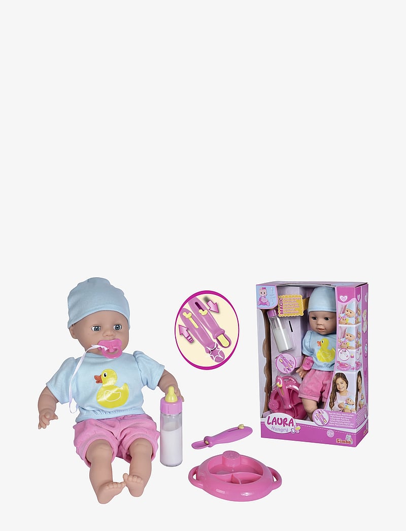 Simba Toys - Simba Toys Laura Docka Hungrig, 38 cm - puppen - multi coloured - 2