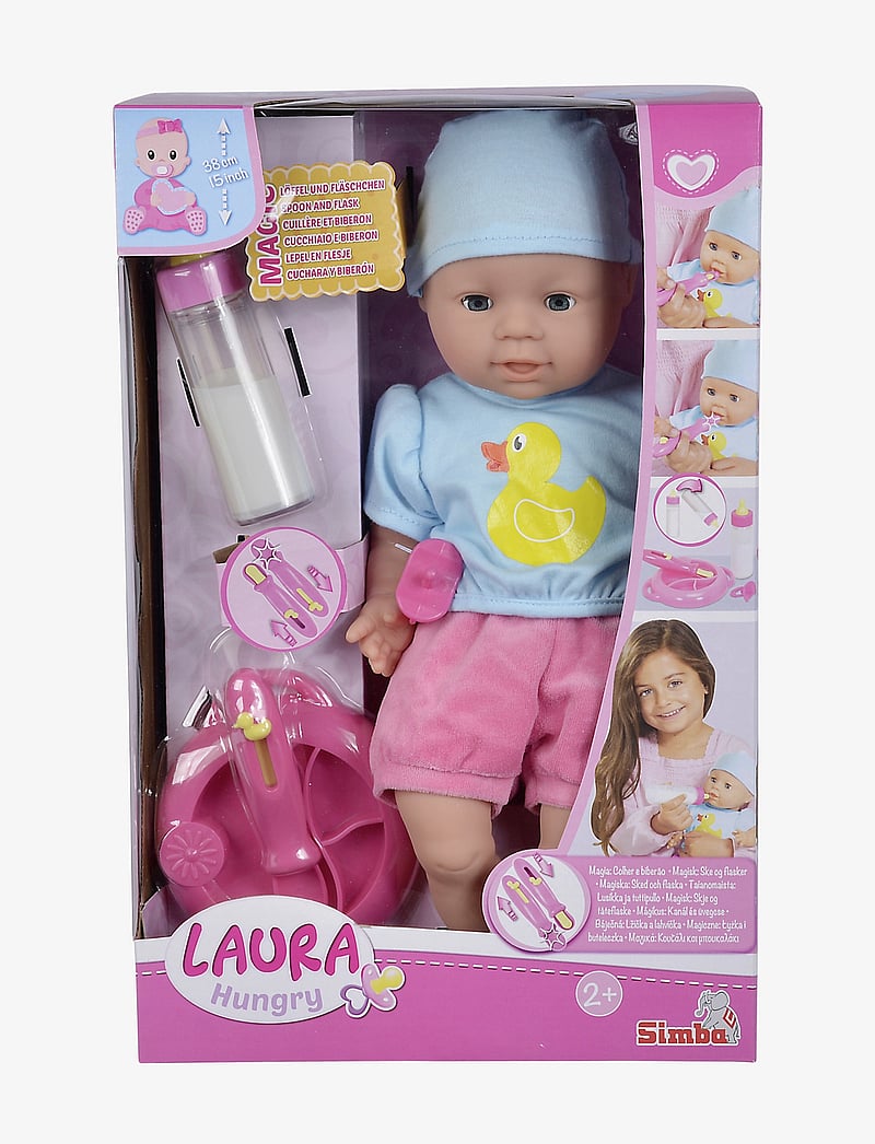 Simba Toys - Simba Toys Laura Docka Hungrig, 38 cm - puppen - multi coloured - 3