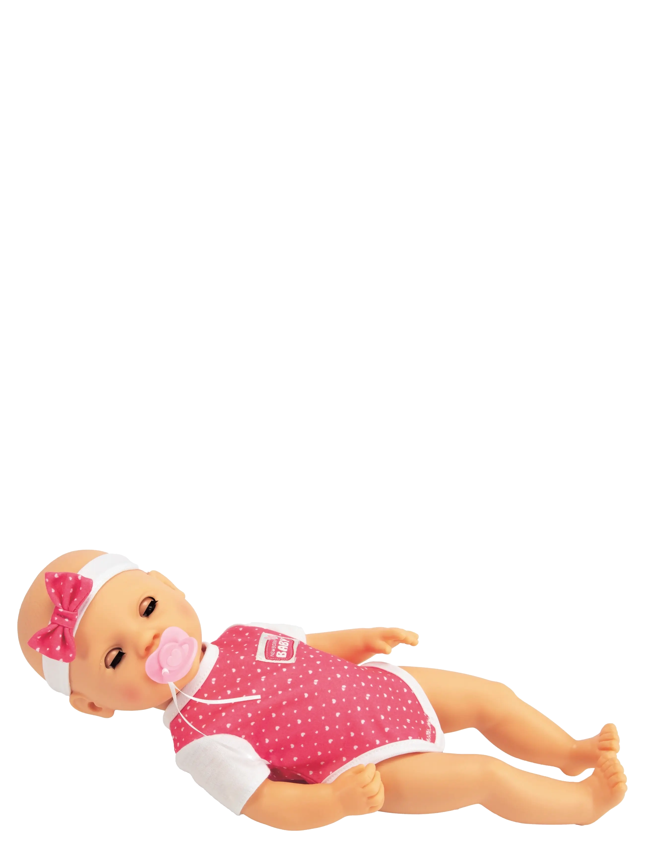 Simba Toys - New Born Baby Hungry Doll, 38cm - lalki - multicoloured - 4