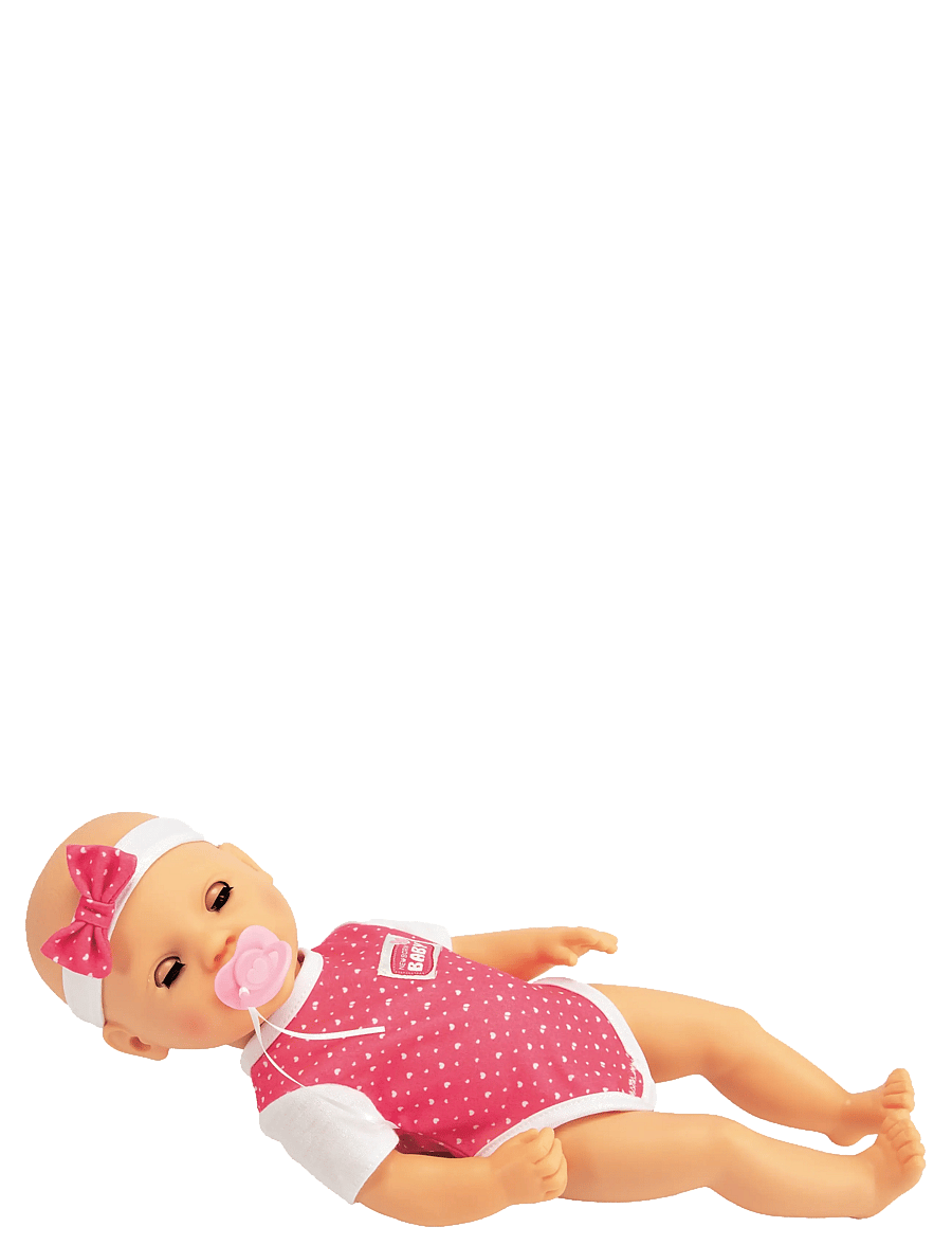 Simba Toys - New Born Baby Hungry Doll, 38cm - nukud - multicoloured - 4