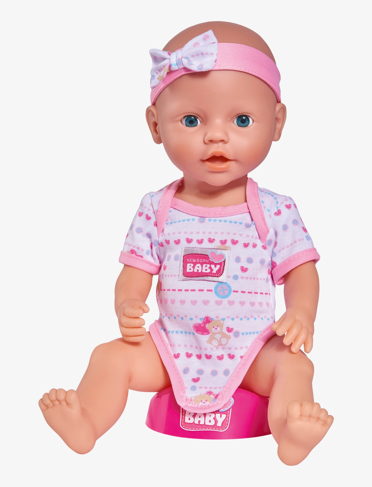 Simba Toys - NBB Baby with Accessories - dolls - pink - 2