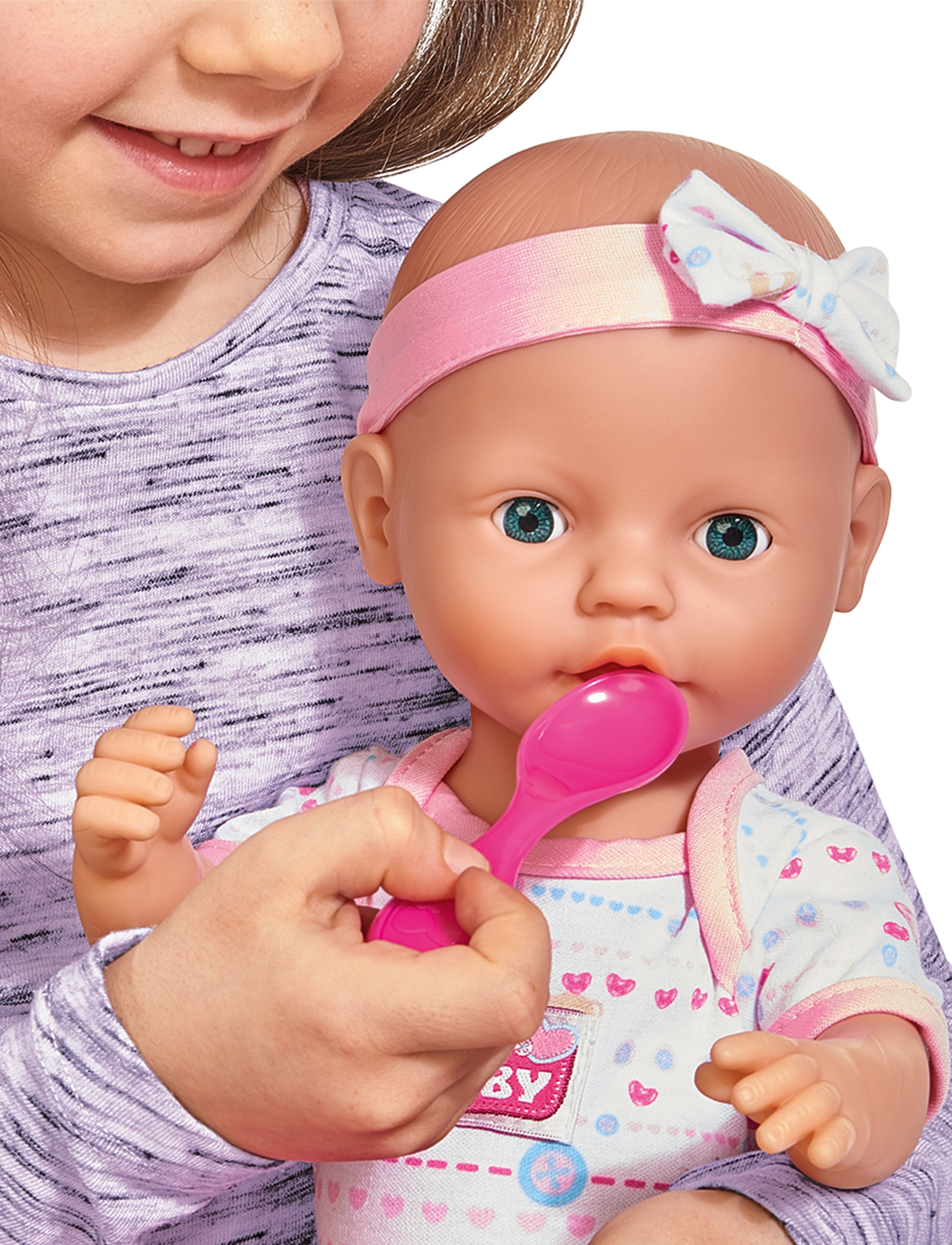 Simba Toys - NBB Baby with Accessories - dolls - pink - 5