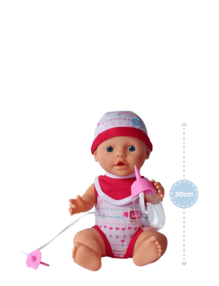 Simba Toys - New Born Baby, Drink-and-Wet Doll, 30 cm - madalaimad hinnad - multi coloured - 4