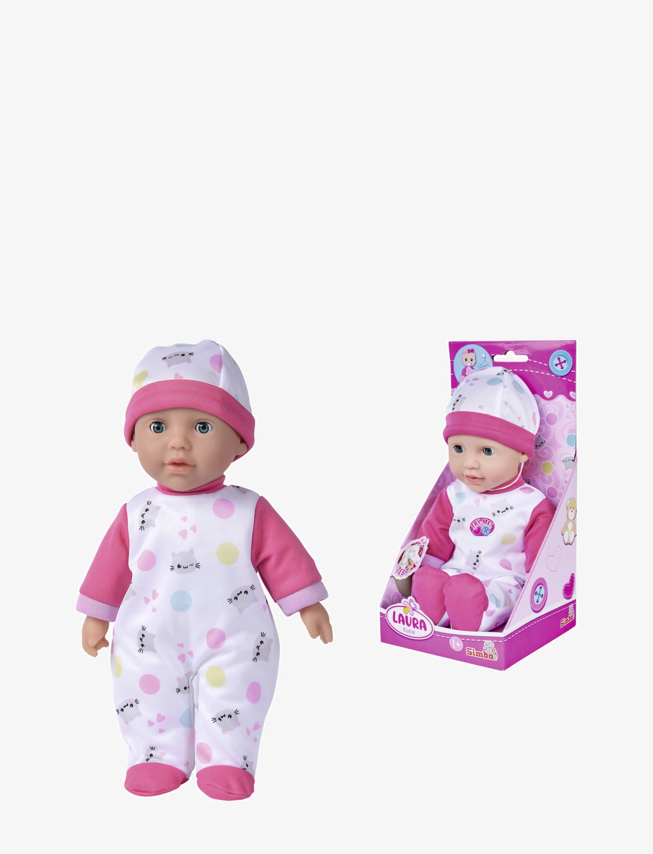 Simba Toys - Simba Toys Laura Docka Sötnos, 30 cm - dukker - pink - 2