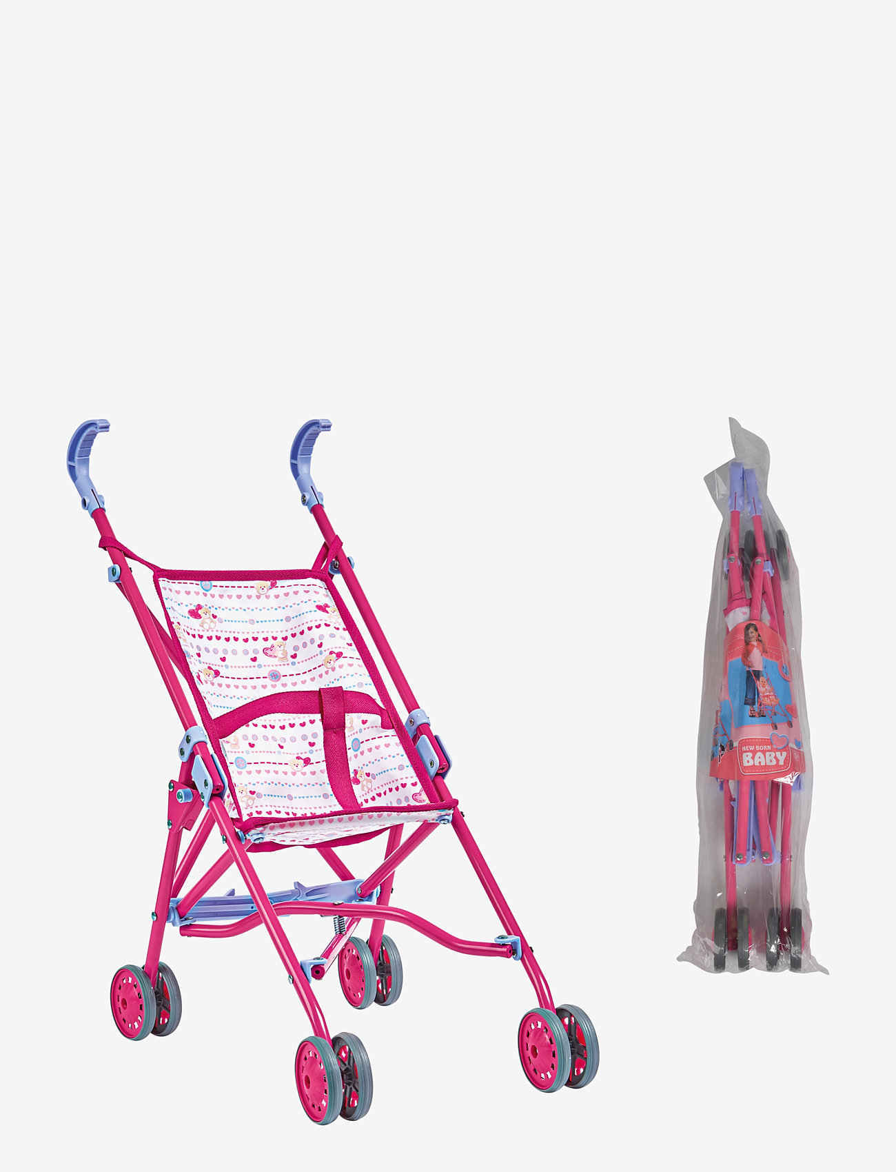 Simba Toys - Pram for Dolls - pink - 1