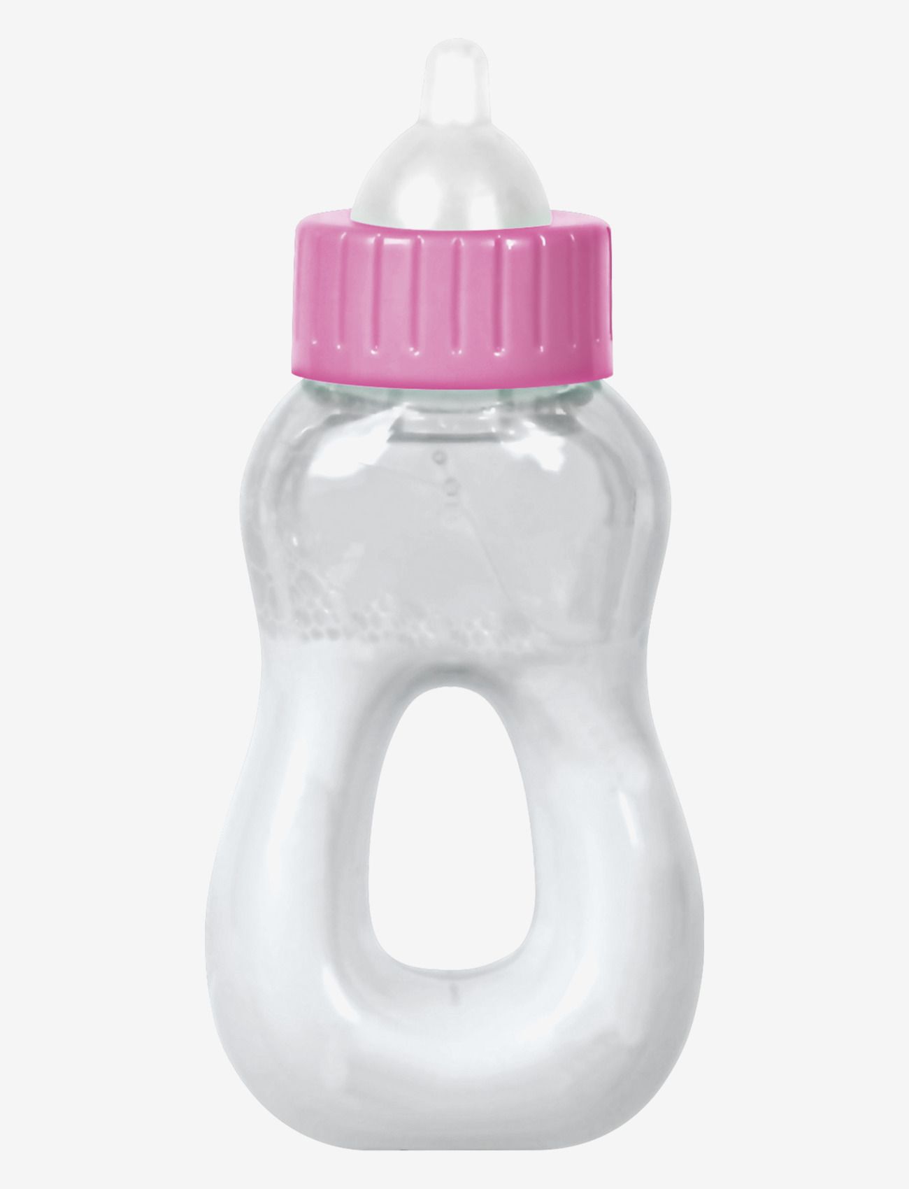 Simba Toys - New Born Baby Magic Milk Bottle - dukketilbehør - pink - 1