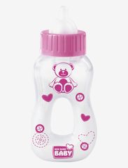 Simba Toys - New Born Baby Magic Milk Bottle - laveste priser - pink - 1