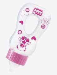 Simba Toys - New Born Baby Magic Milk Bottle - laveste priser - pink - 2