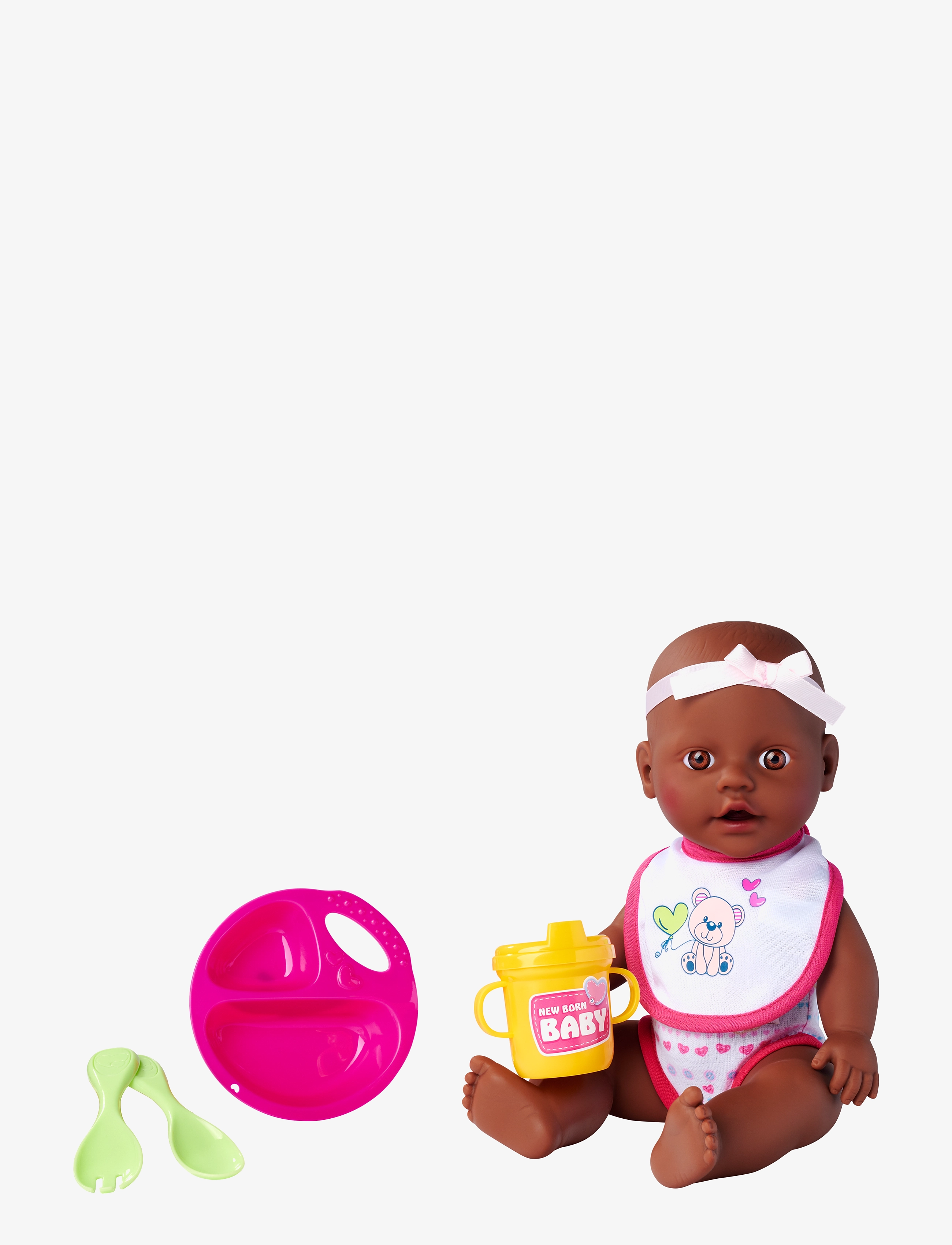 Simba Toys - New Born Baby Feeding Set - multi coloured - 3