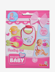 Simba Toys - New Born Baby Feeding Set - laveste priser - multi coloured - 4