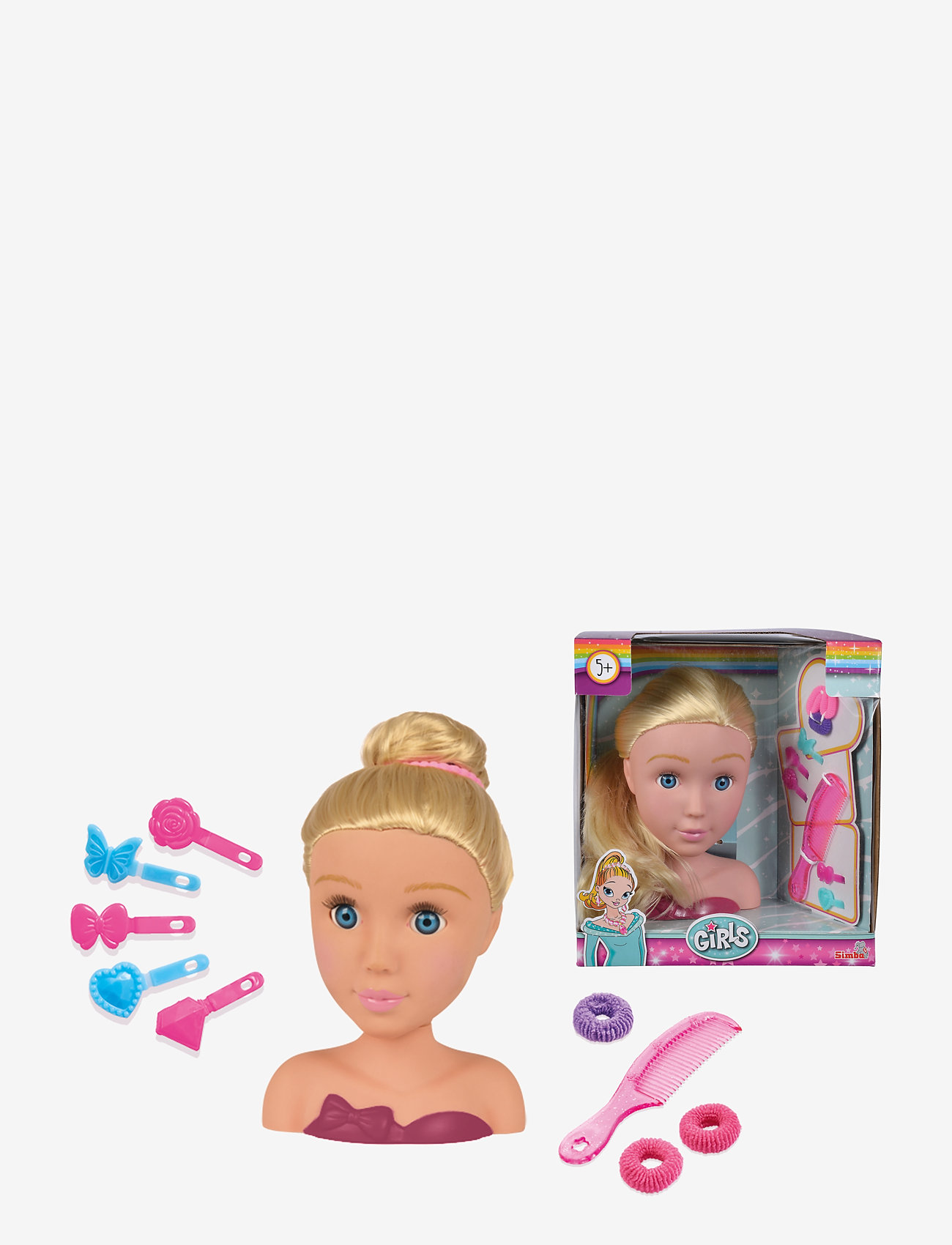 Simba Toys - Girls by Steffi Styling Head - doll styling heads - multicoloured - 2