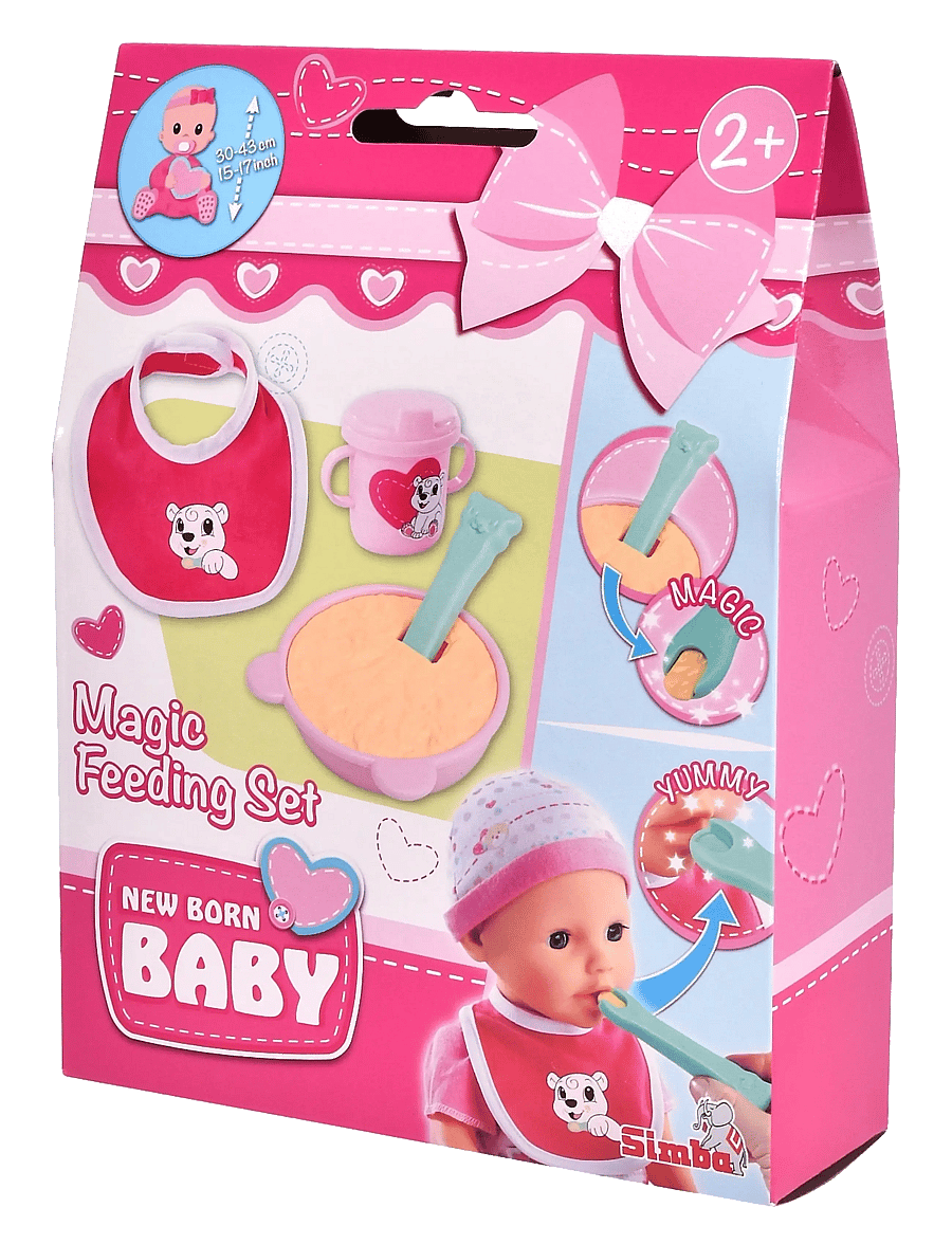 Simba Toys - New Born Baby Docktillbehör, Magiskt Matset - dukketilbehør - multi coloured - 2