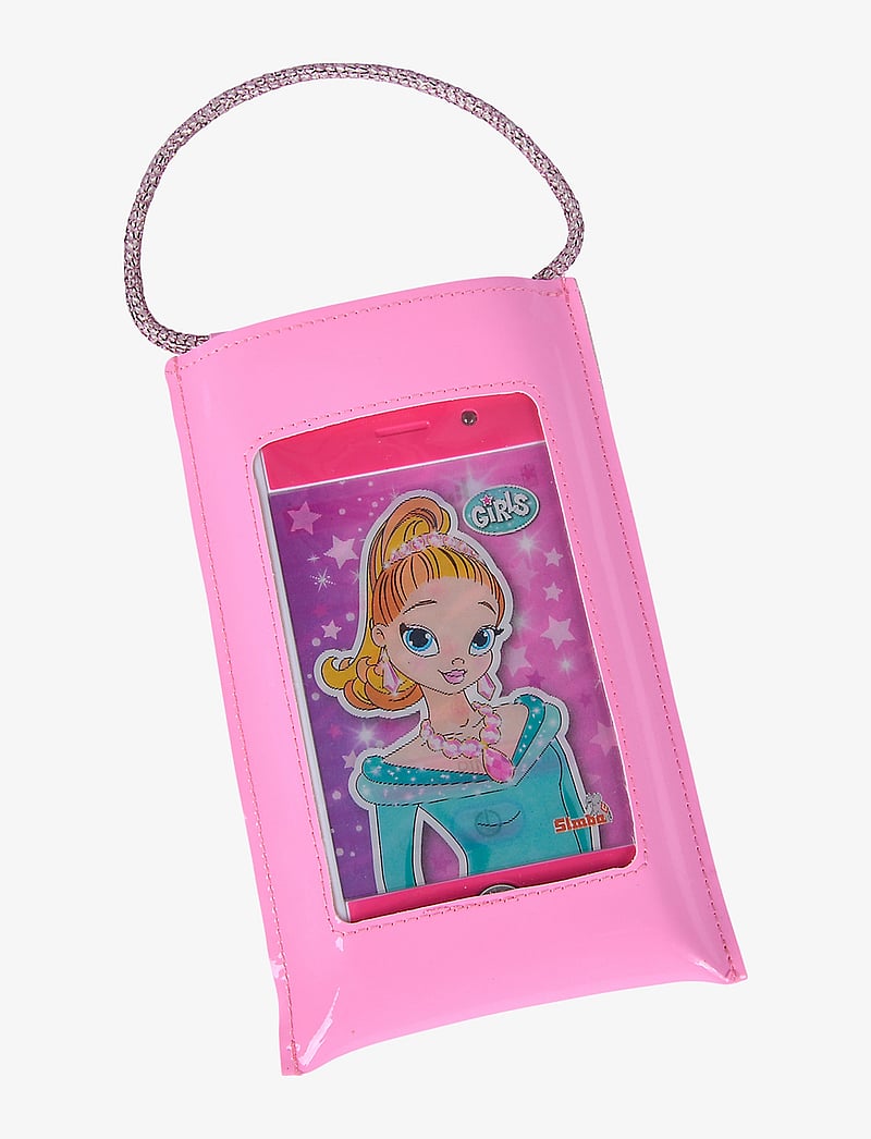 Simba Toys - Girls by Steffi Smartphone with Bag - tasketilbehør - multicoloured - 1