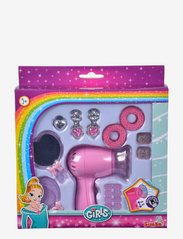 Simba Toys - Girls by Steffi Styling Set with Hair Dryer - makeup & smykker - pink - 3
