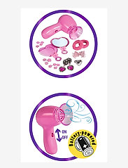 Simba Toys - Girls by Steffi Styling Set with Hair Dryer - lasten meikit & korut - pink - 5