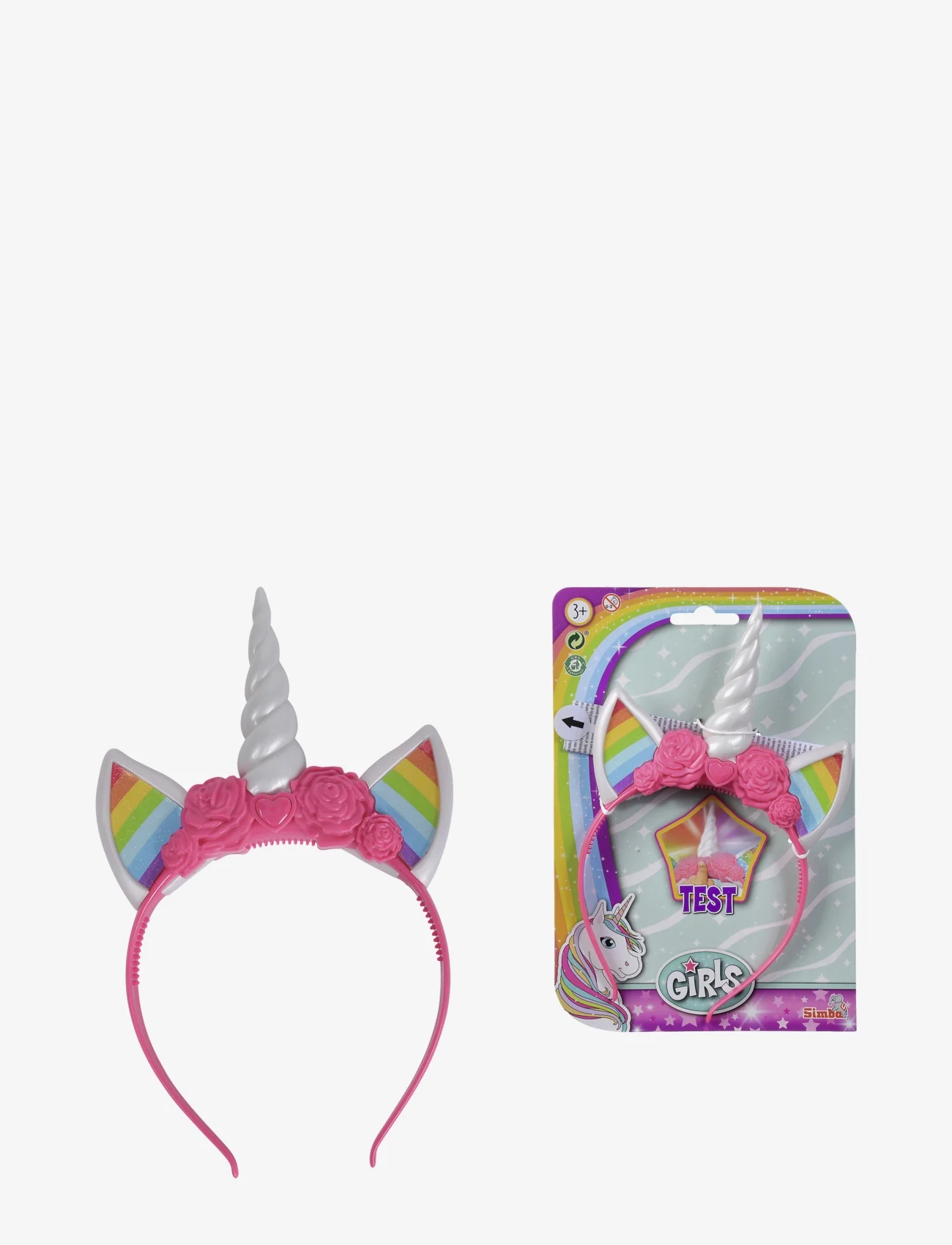 Simba Toys - Steffi Girls Unicorn Headband with Light - hiuspanta - pink - 0