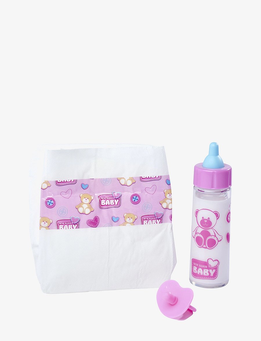 Simba Toys - New Born Baby First Nursing Set - nukutarvikud - pink - 1