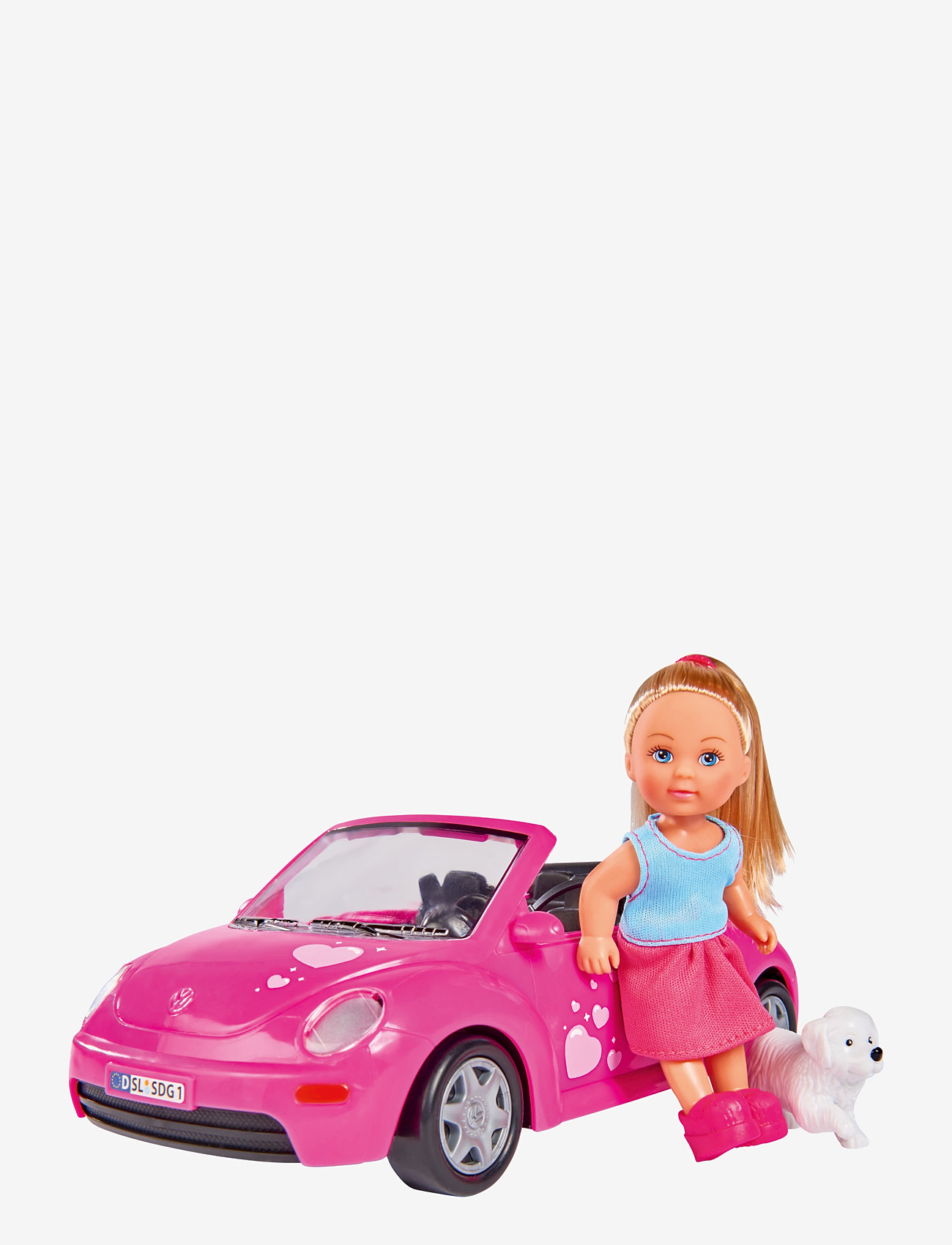 Simba Toys - Evi LOVE Evi's Beetle - alhaisimmat hinnat - pink - 0