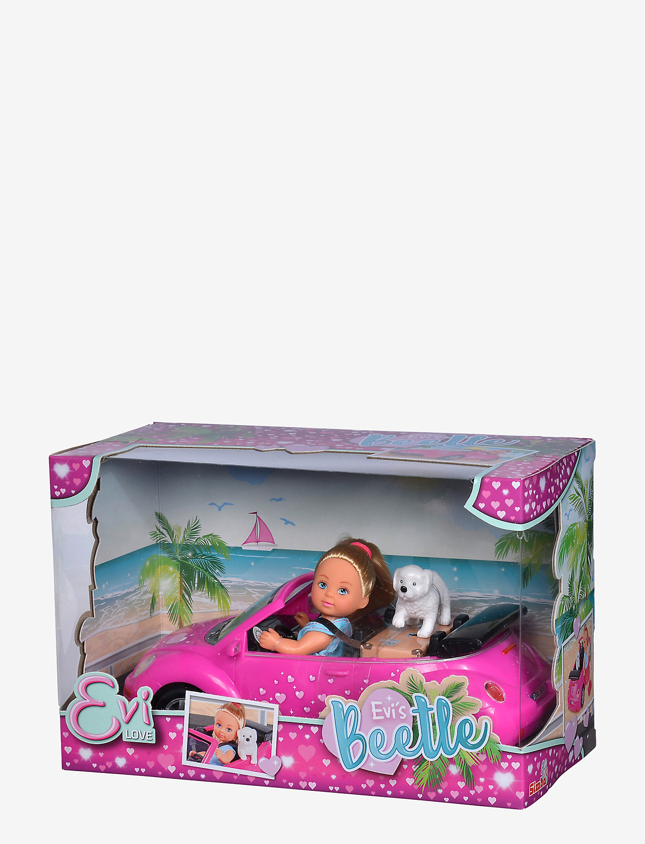 Simba Toys - Evi LOVE Evi's Beetle - dukker - pink - 2