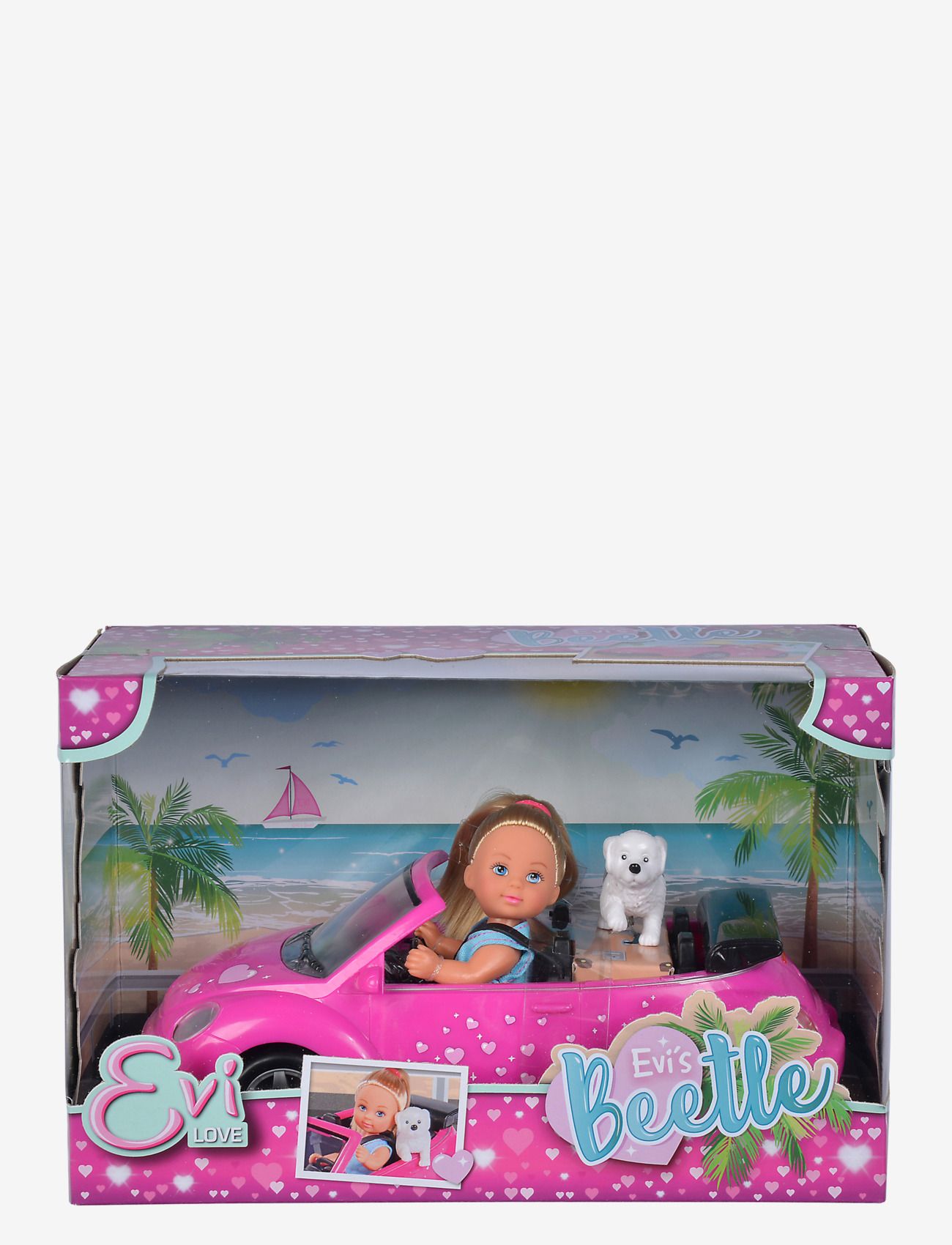 Simba Toys - Evi LOVE Evi's Beetle - dukker - pink - 5