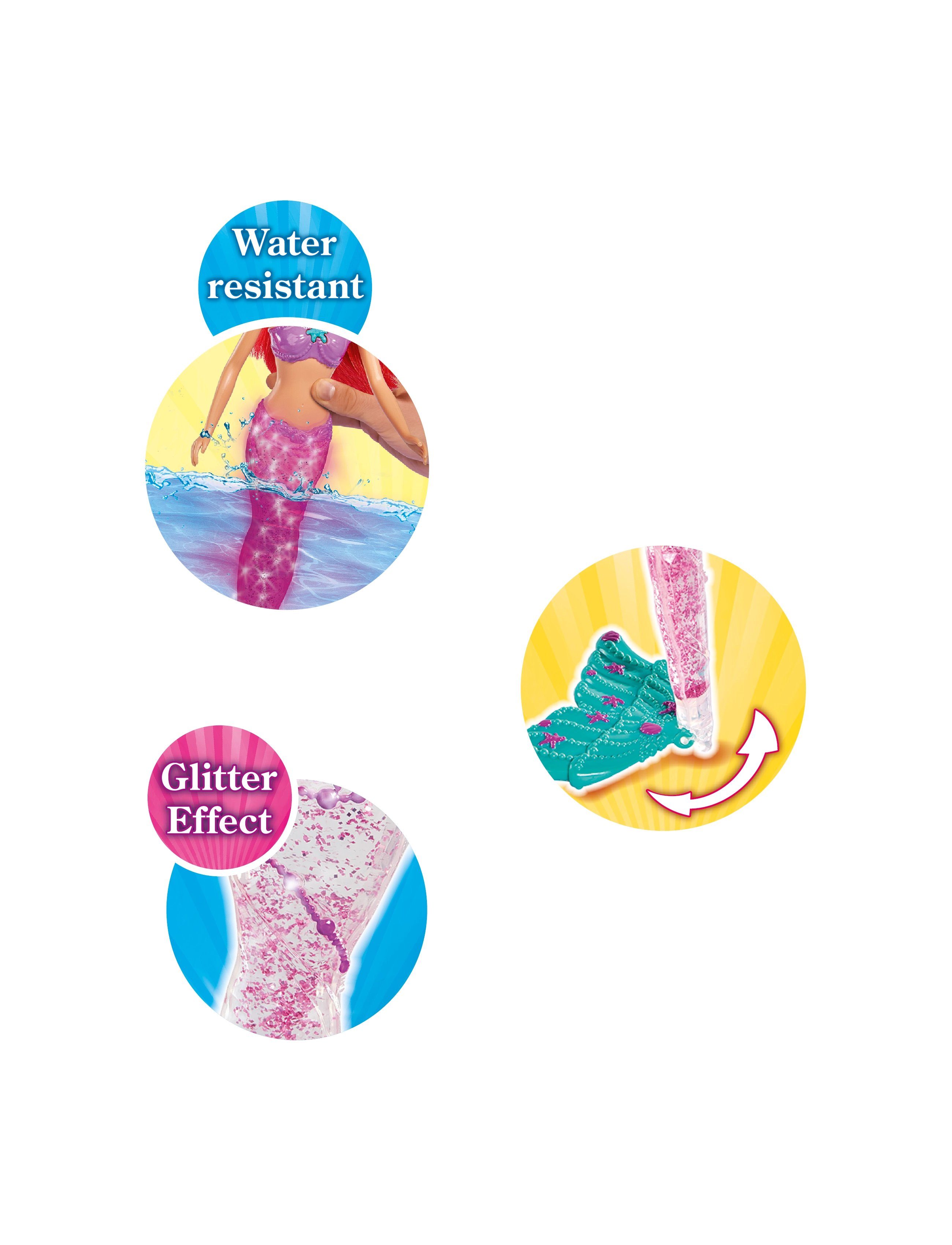 Simba Toys - Steffi LOVE Light & Glitter Mermaid - multicoloured - 3