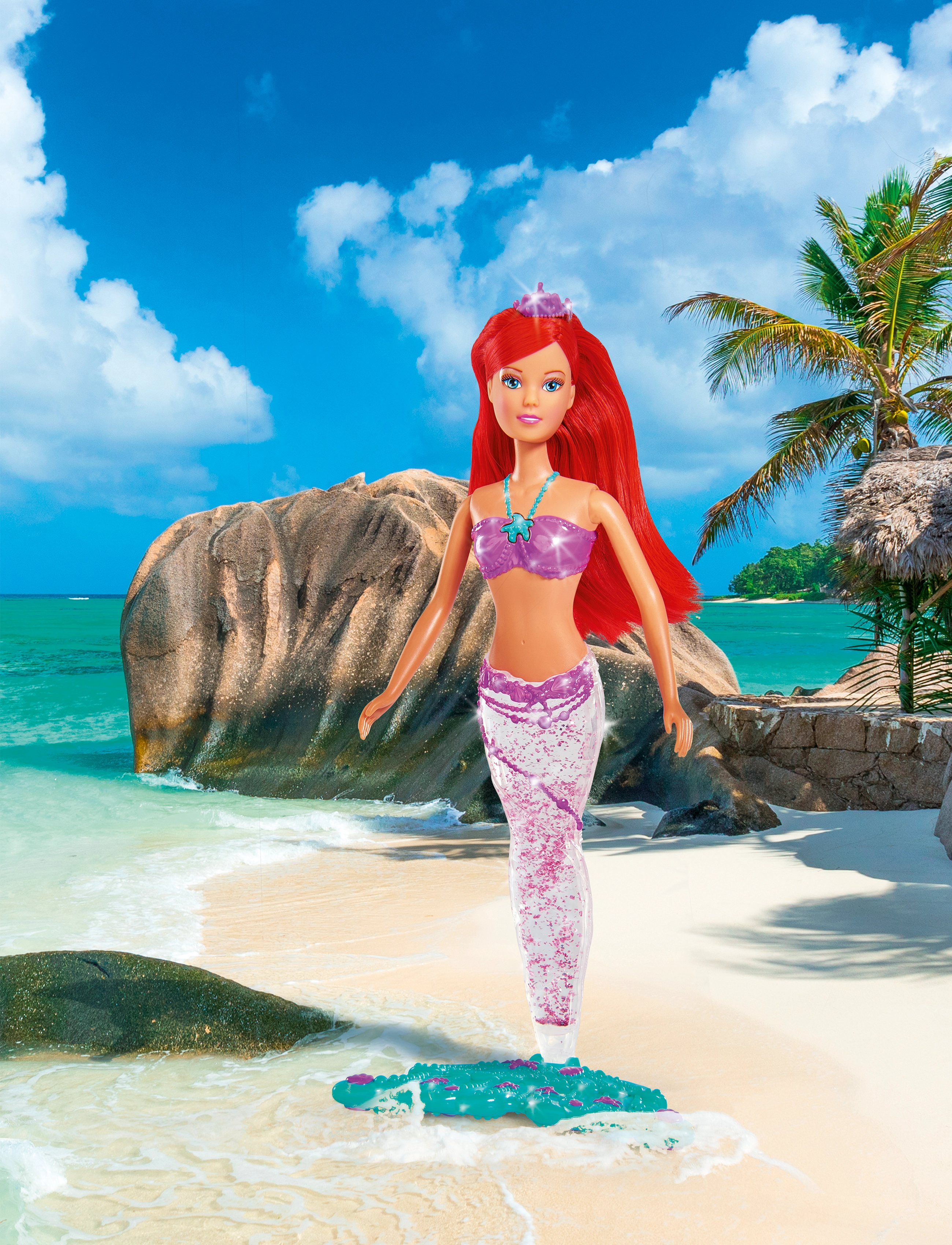 Simba Toys - Steffi LOVE Light & Glitter Mermaid - multicoloured - 4