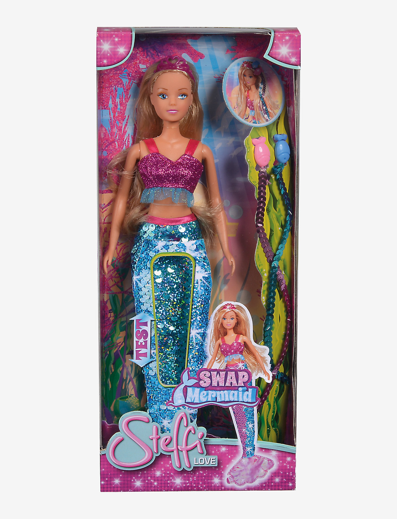Simba Toys - Steffi LOVE Swap Mermaid - laveste priser - multi coloured - 1