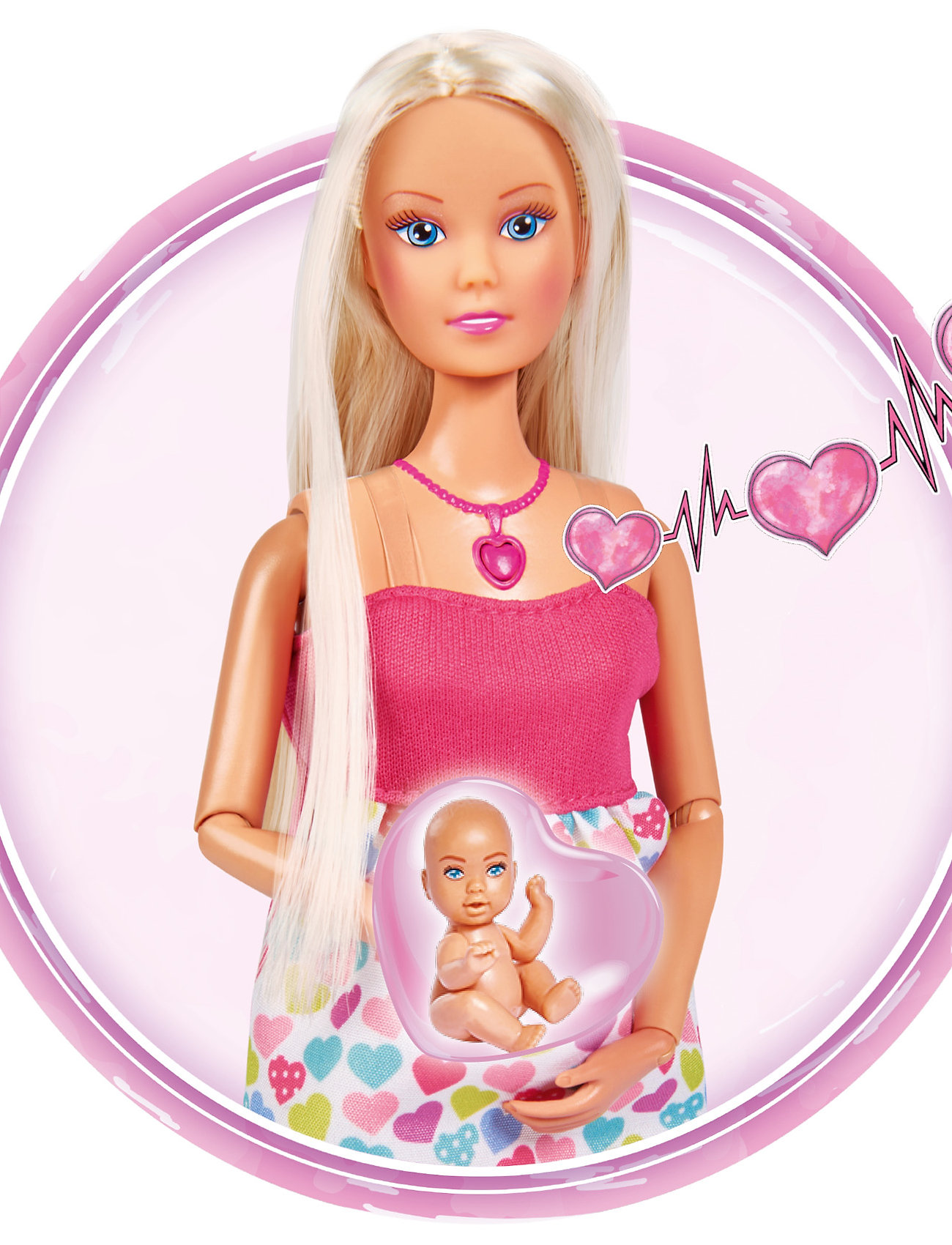 Simba Legetøj Sl New Born Baby (En-Version), One Size, Multi/patterned, Dukker Og Tilbehør > Dukker, Børn