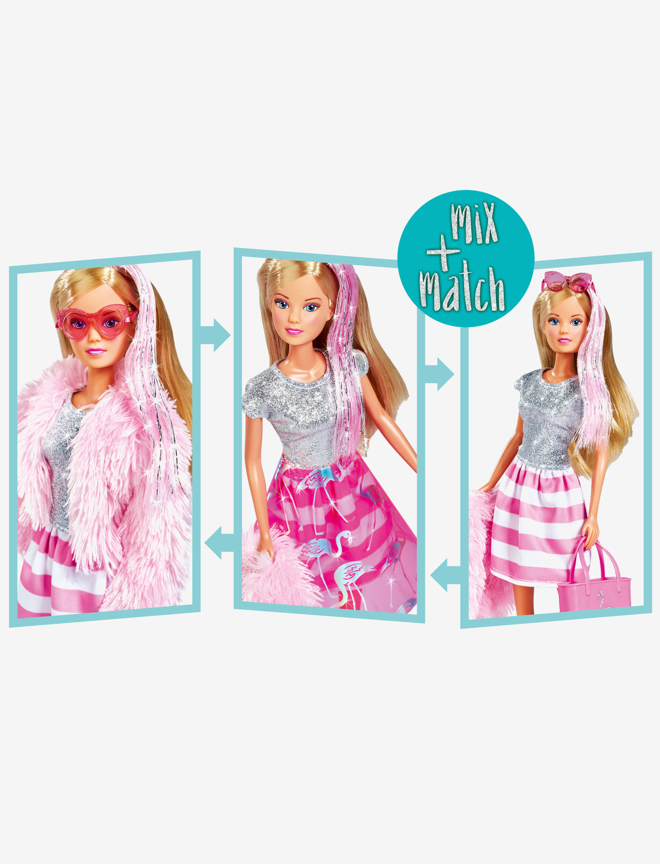 Simba Toys - Steffi LOVE Flamingo - laveste priser - multi coloured - 1